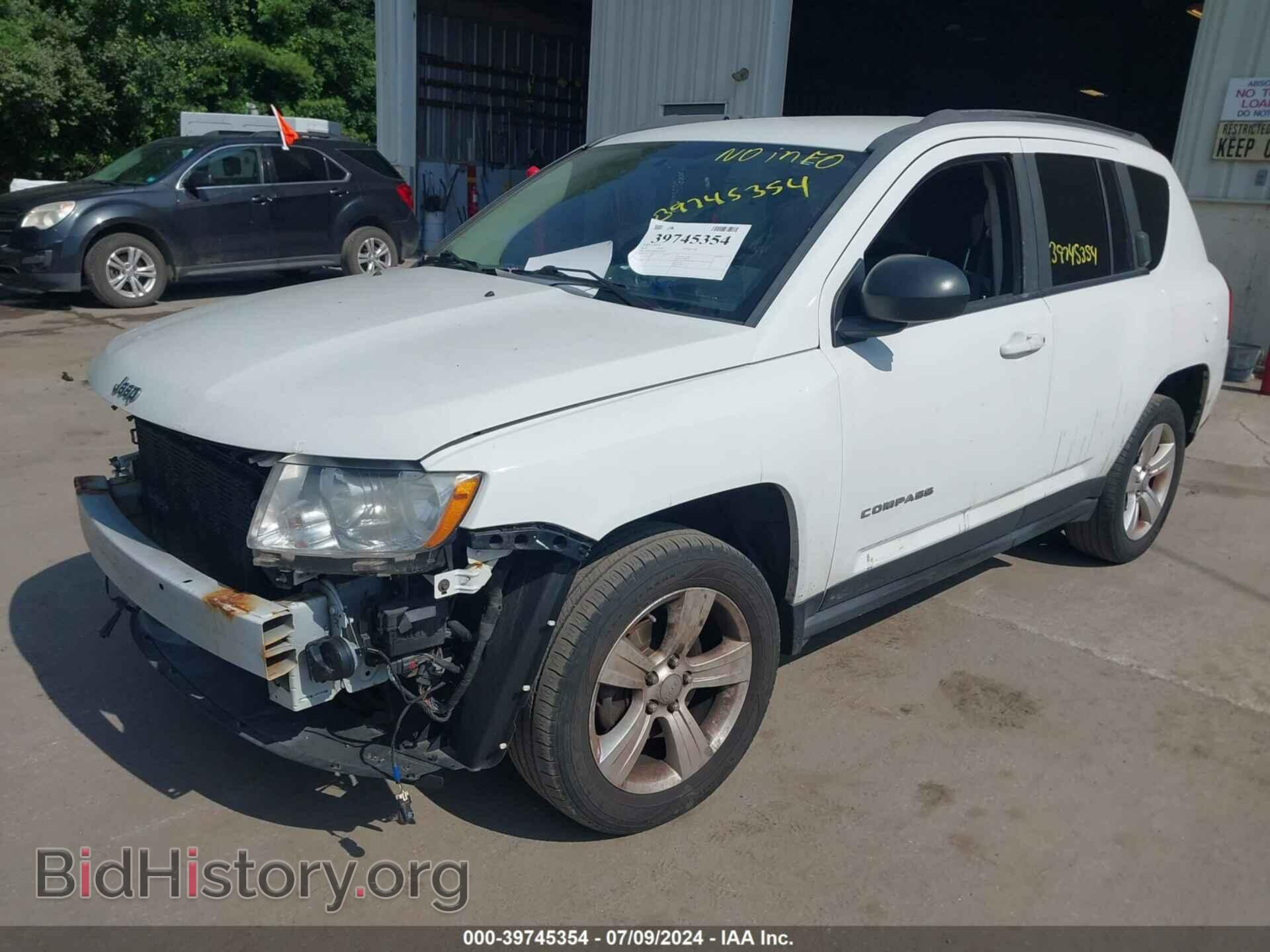 2013 JEEP COMPASS - VIN: 1C4NJDEB8DD101855 - Фото 2