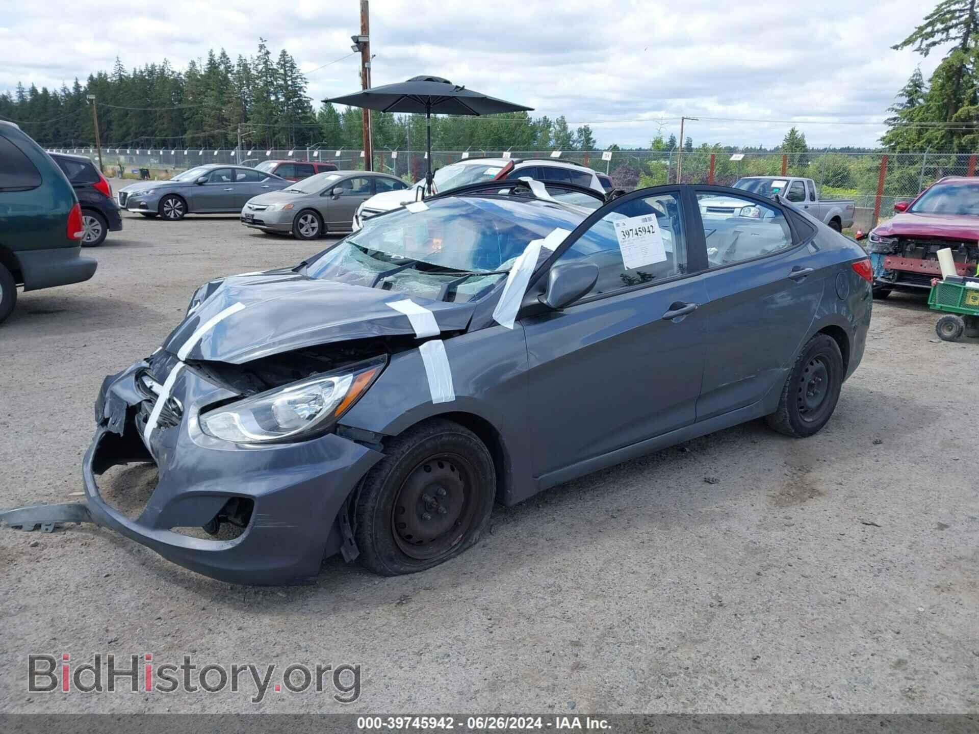 2012 HYUNDAI ACCENT - VIN: KMHCT4AE8CU178169 - Фото 2