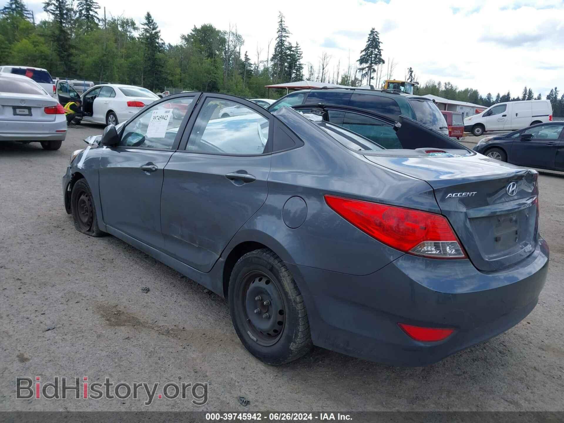 2012 HYUNDAI ACCENT - VIN: KMHCT4AE8CU178169 - Фото 3