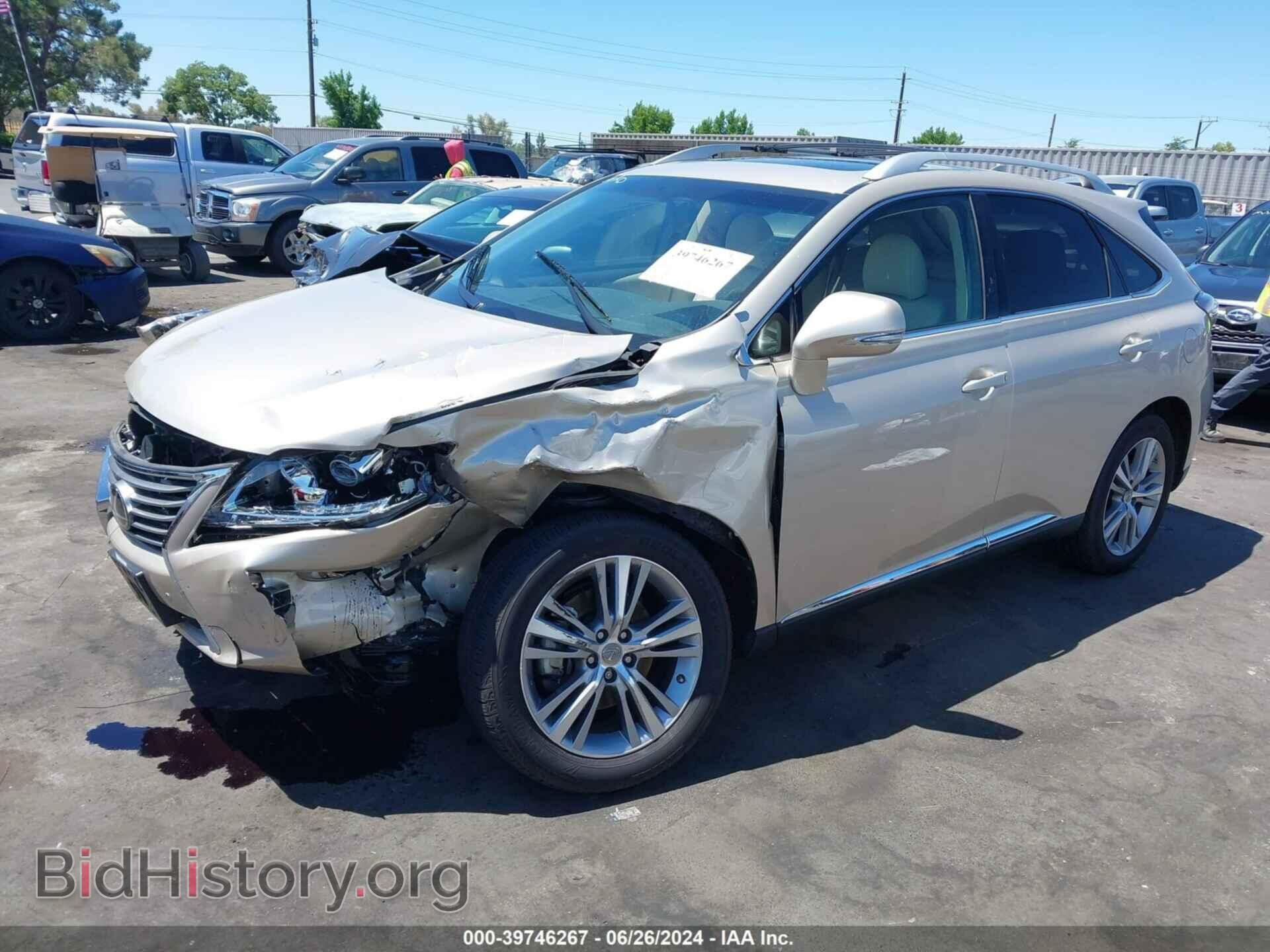 2015 LEXUS RX 350 - VIN: 2T2BK1BA2FC289178 - Фото 2