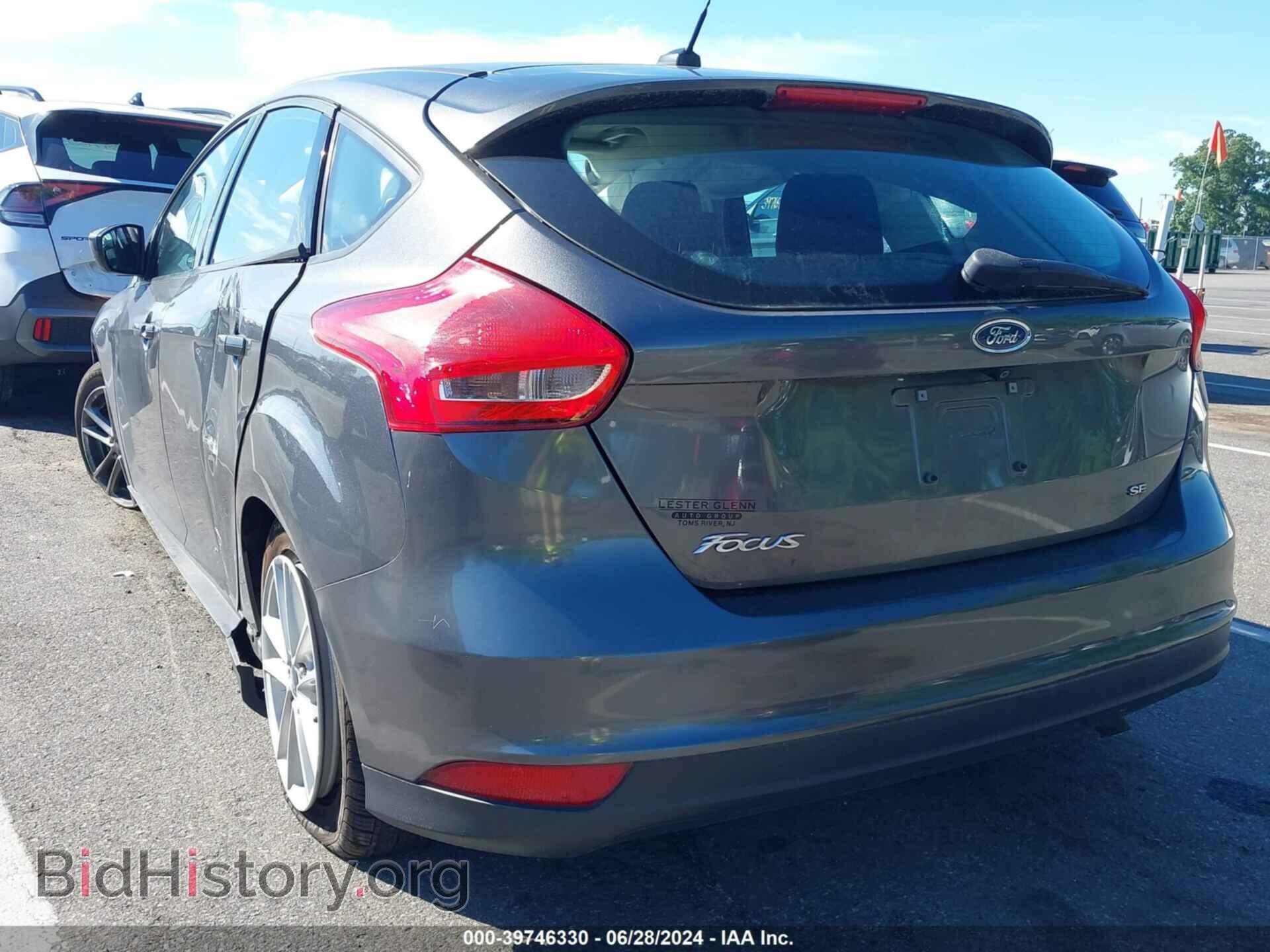 2018 FORD FOCUS - VIN: 1FADP3K24JL318643 - Фото 3