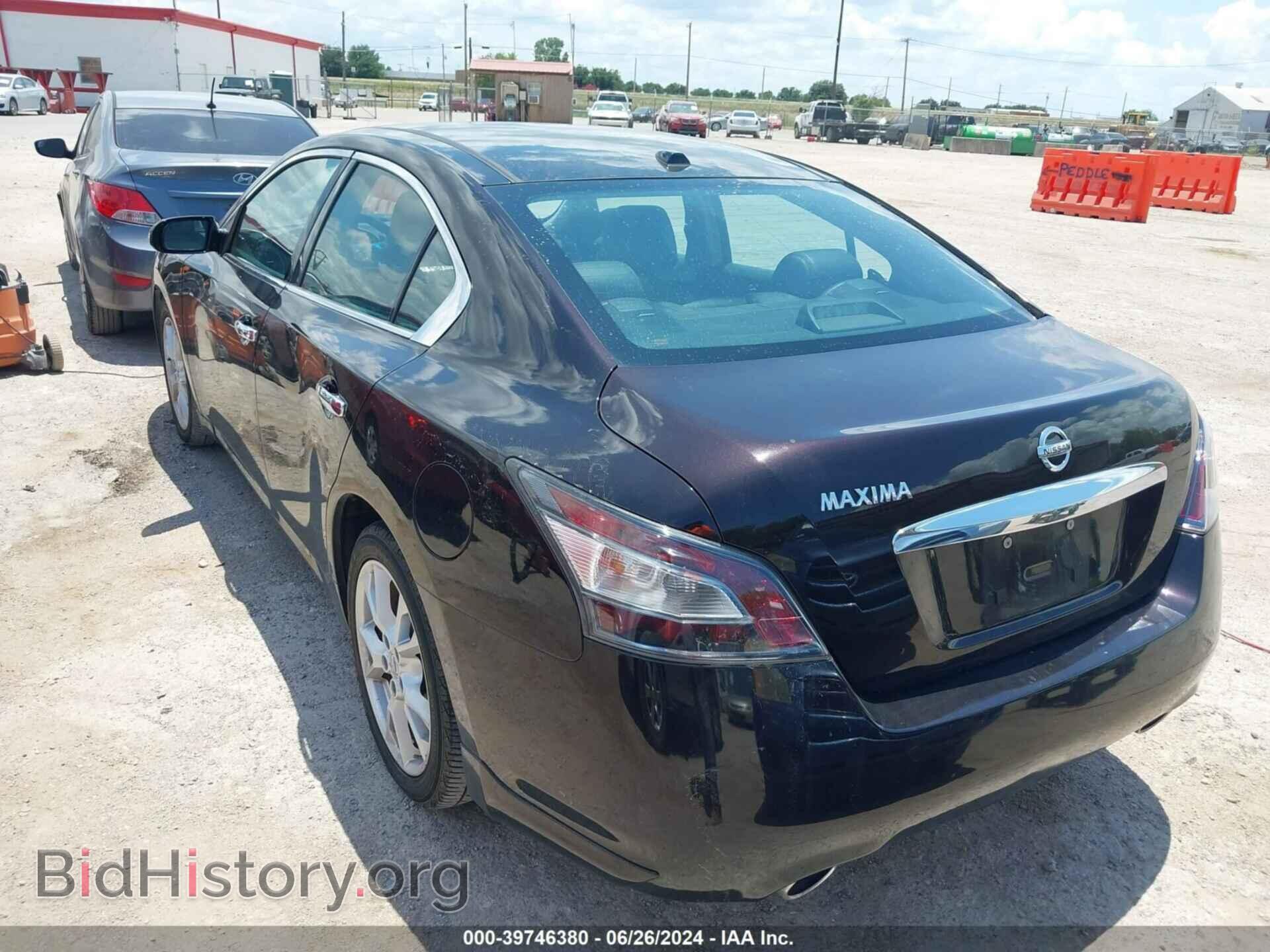 2014 NISSAN MAXIMA - VIN: 1N4AA5AP7EC456843 - Фото 3