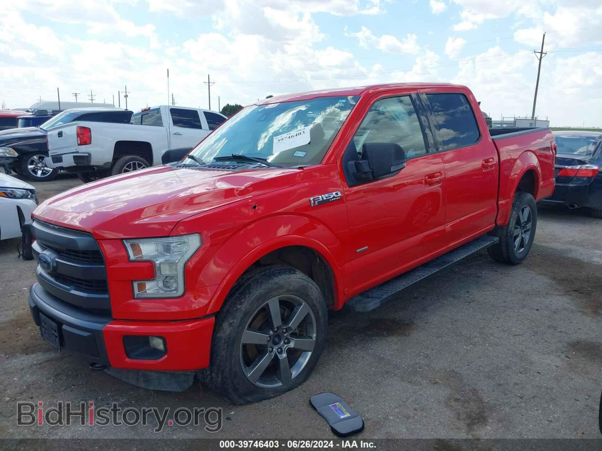 2015 FORD F-150 - VIN: 1FTEW1EG2FFA54308 - Фото 2