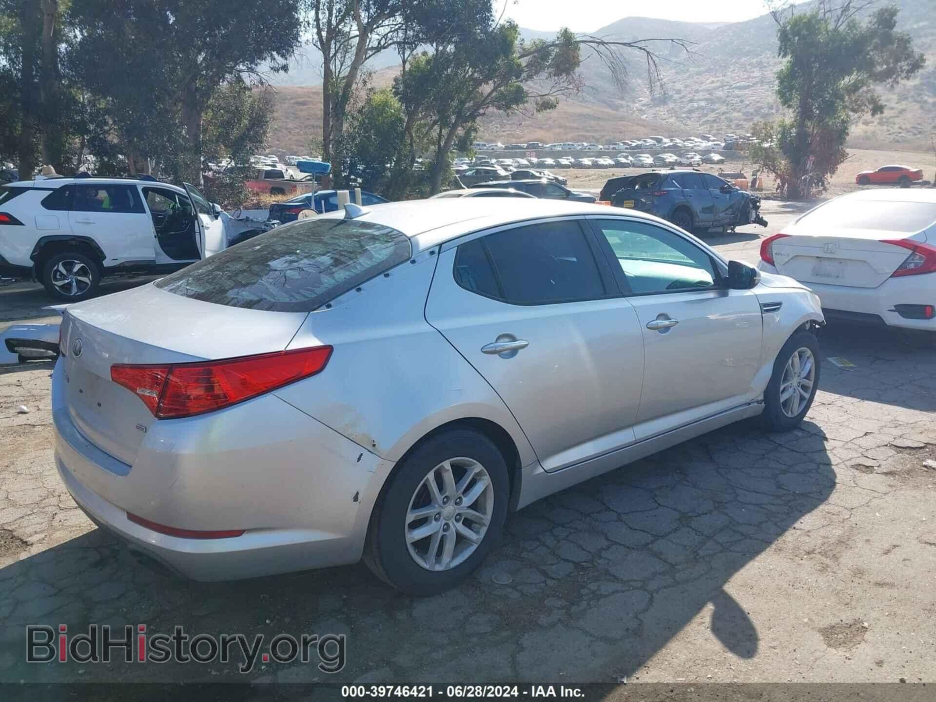 2013 KIA OPTIMA - VIN: KNAGM4A72D5351570 - Фото 4