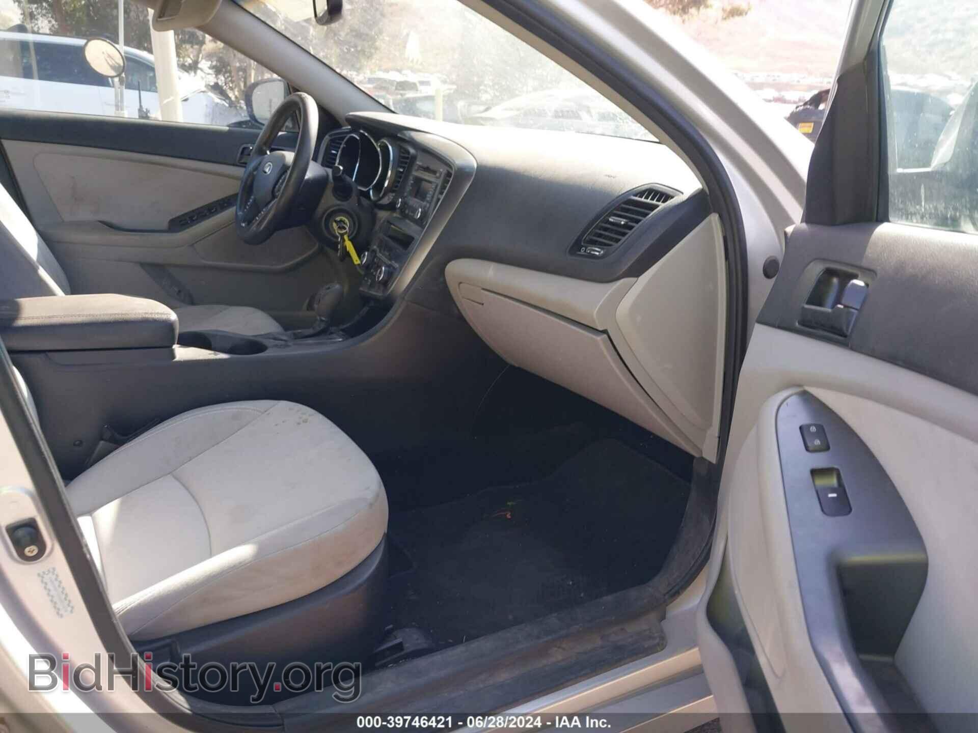 2013 KIA OPTIMA - VIN: KNAGM4A72D5351570 - Фото 5