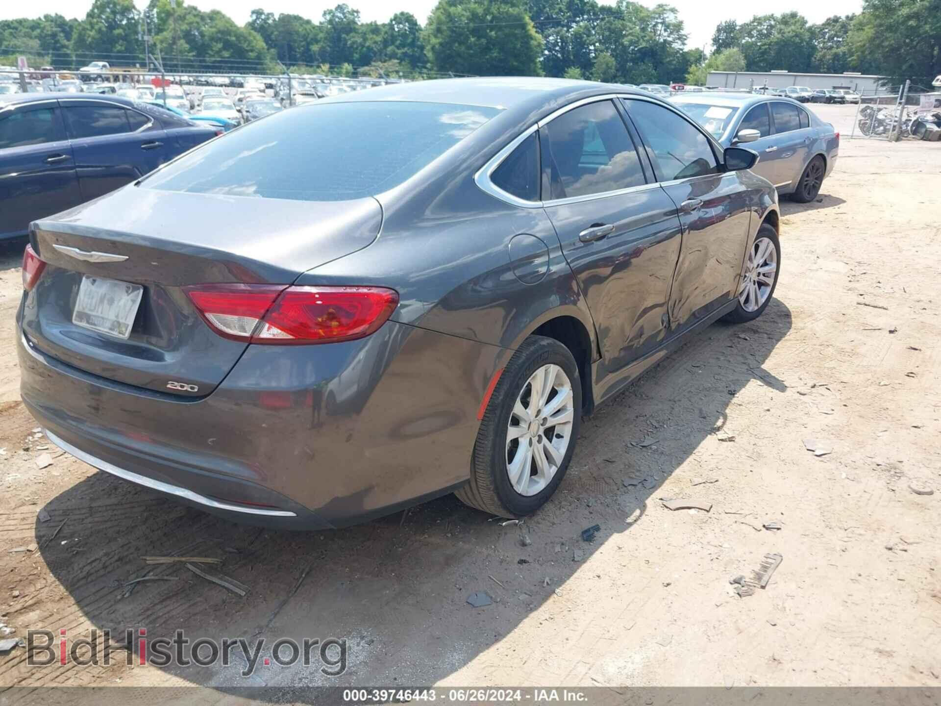 2015 CHRYSLER 200 - VIN: 1C3CCCAB7FN691162 - Фото 4