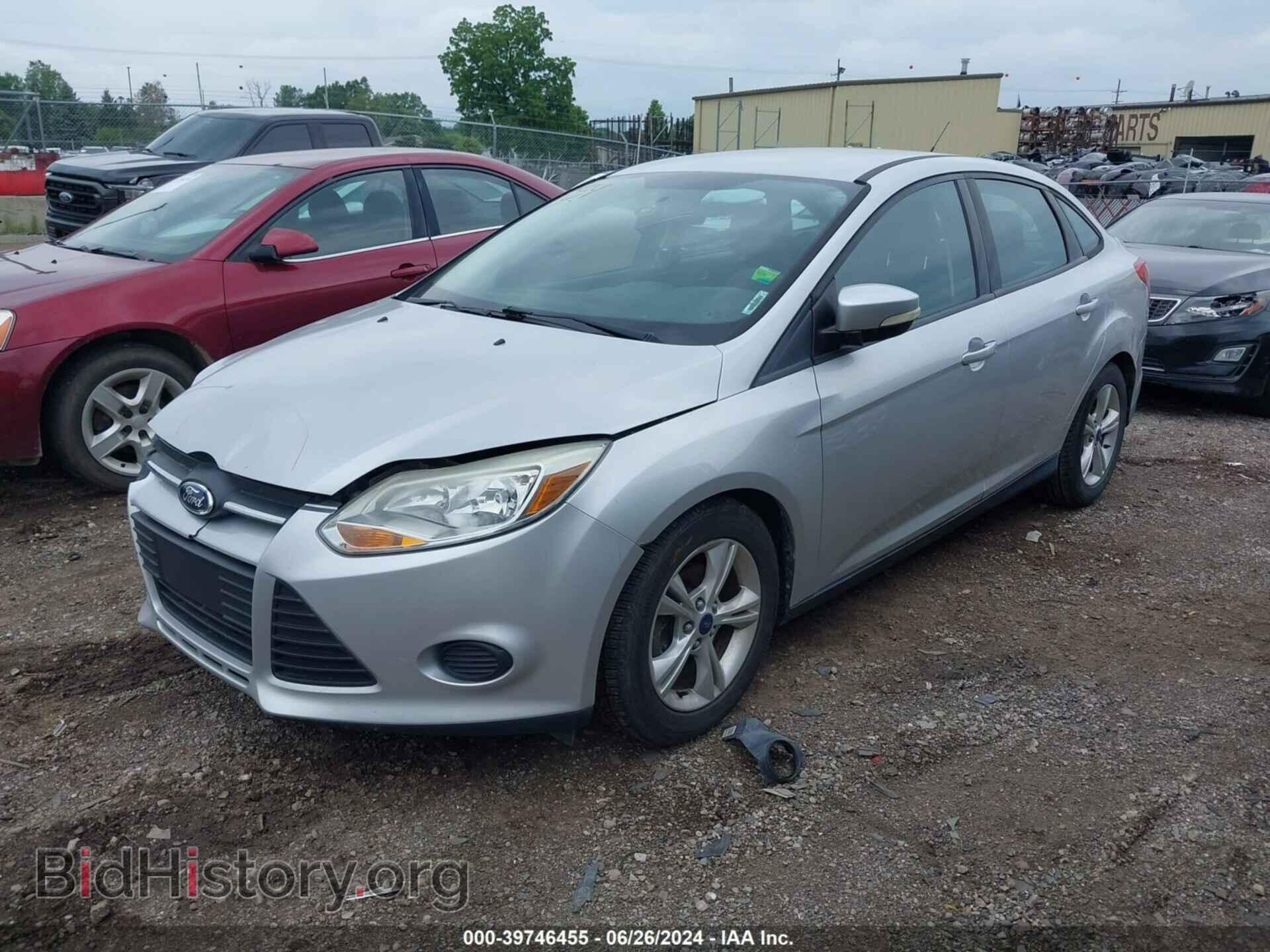 2014 FORD FOCUS - VIN: 1FADP3F28EL348082 - Фото 2
