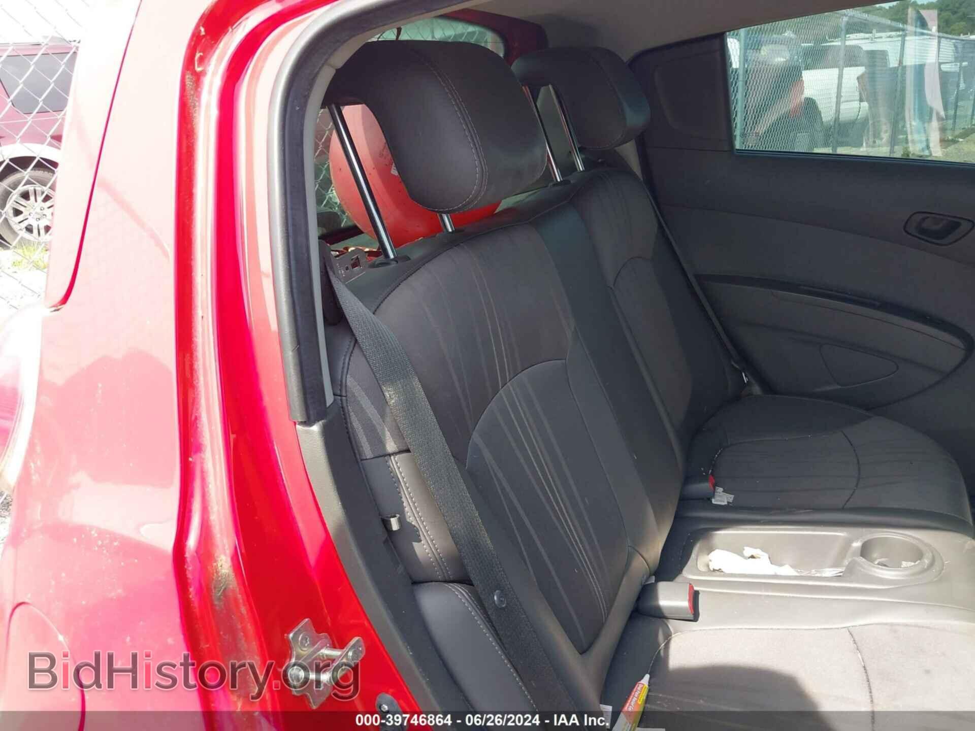 2014 CHEVROLET SPARK - VIN: KL8CB6S99EC525658 - Фото 8
