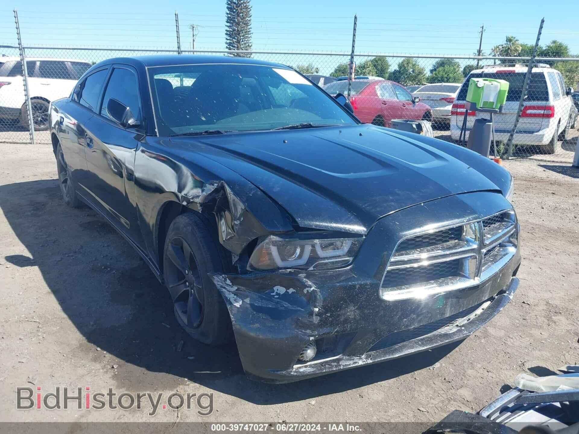 Photo 2C3CDXBG4EH358889 - DODGE CHARGER 2014