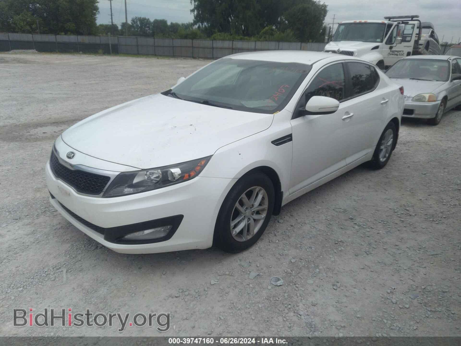 2013 KIA OPTIMA - VIN: KNAGM4A77D5352407 - Photo 2