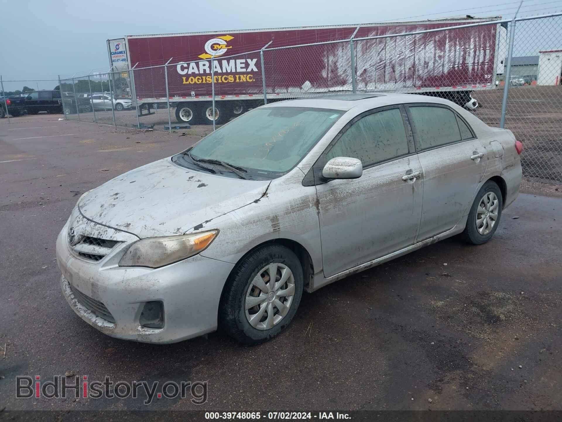 2011 TOYOTA COROLLA - VIN: 2T1BU4EE9BC744228 - Фото 2