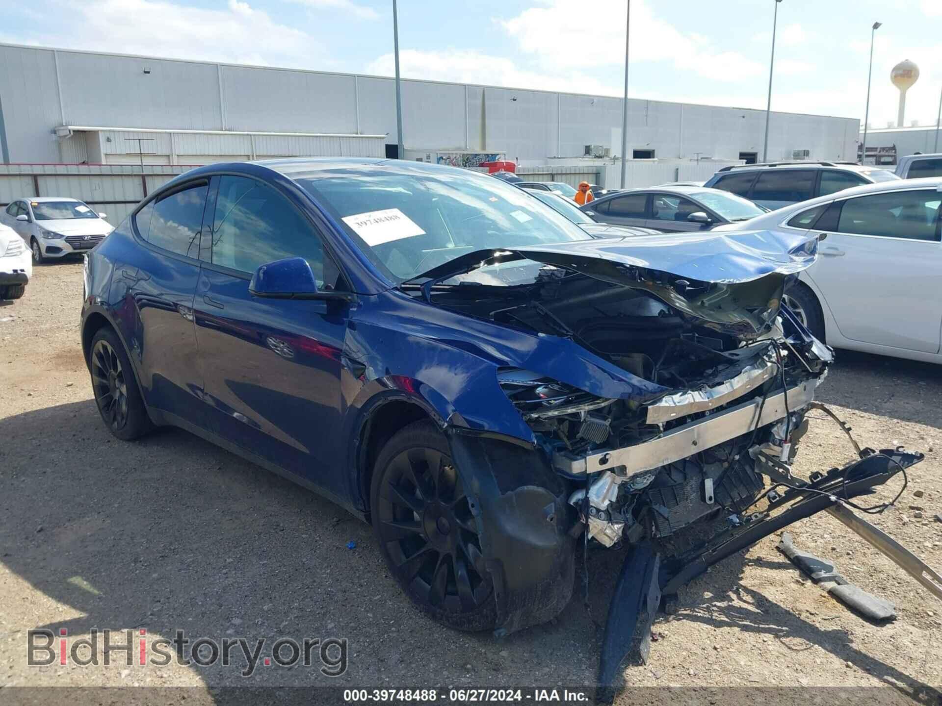Фотография 7SAYGDEE7PF893003 - TESLA MODEL Y 2023