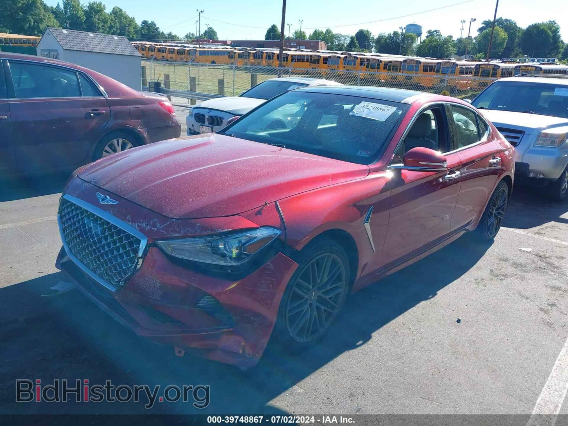 2019 GENESIS G70 - VIN: KMTG74LEXKU035005 - Photo 2