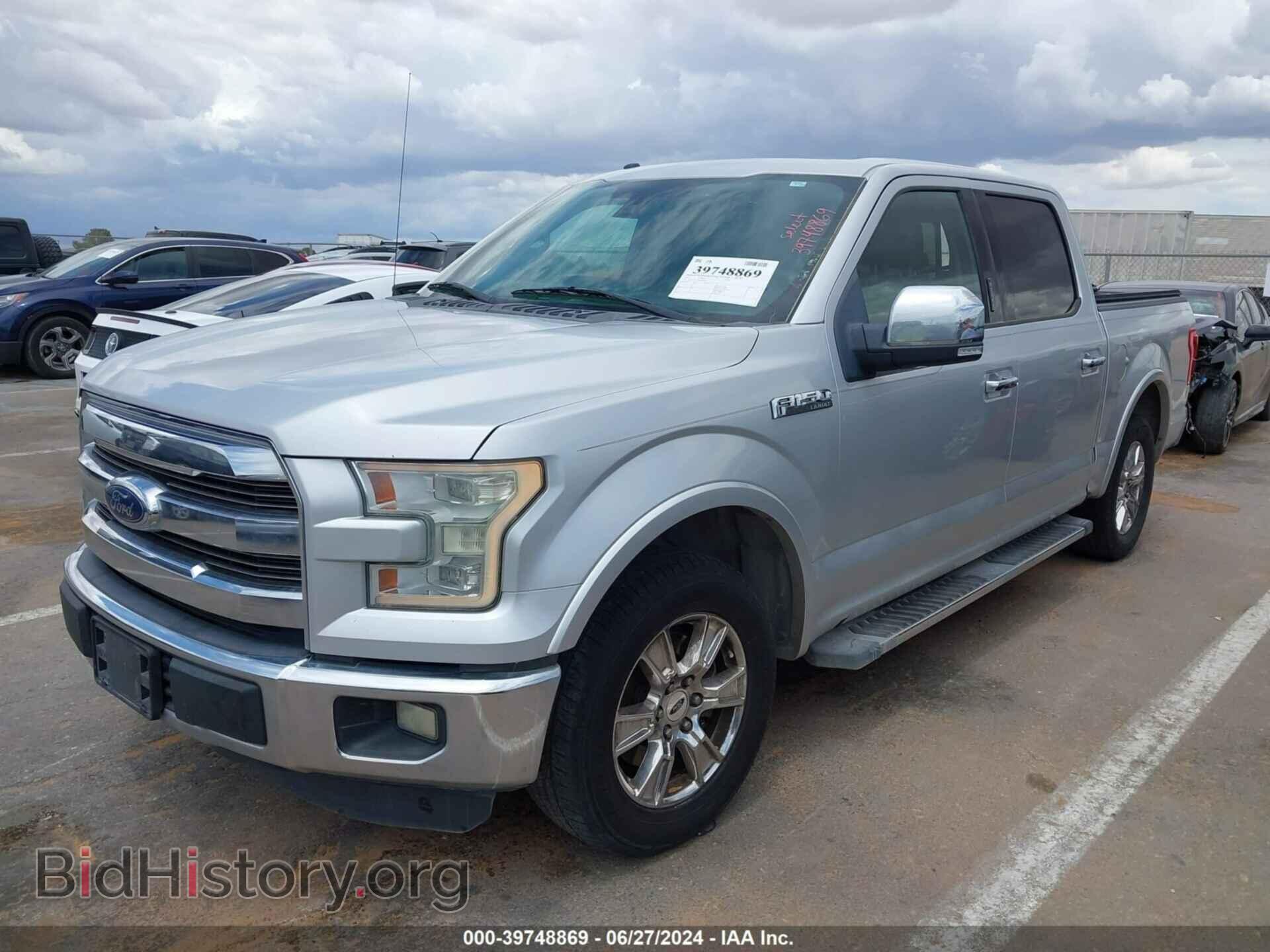2015 FORD F150 - VIN: 1FTEW1CF5FKD04836 - Фото 2