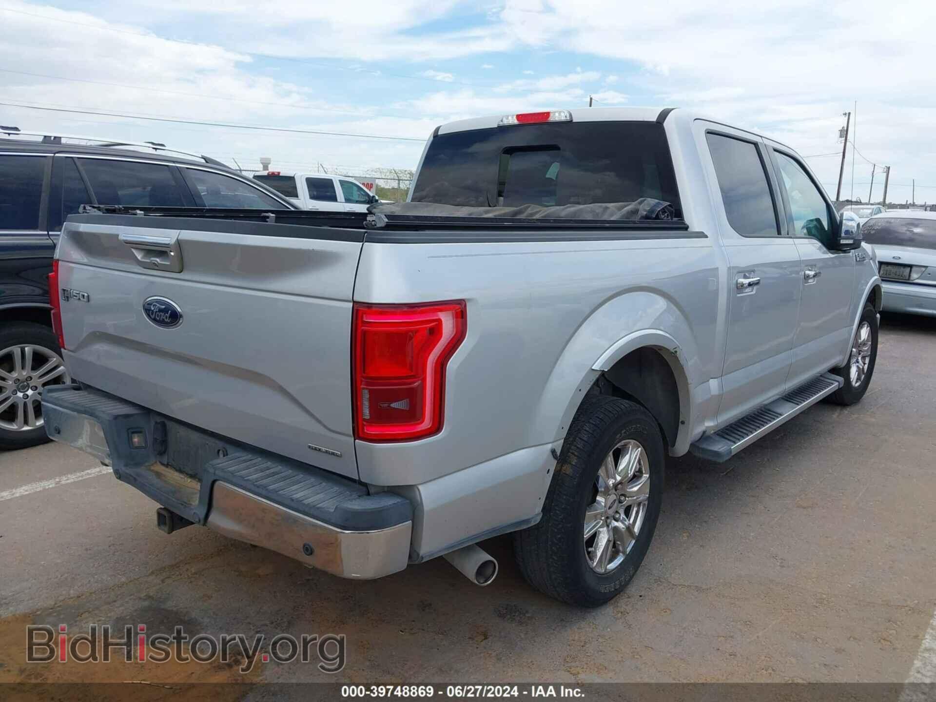2015 FORD F150 - VIN: 1FTEW1CF5FKD04836 - Фото 4