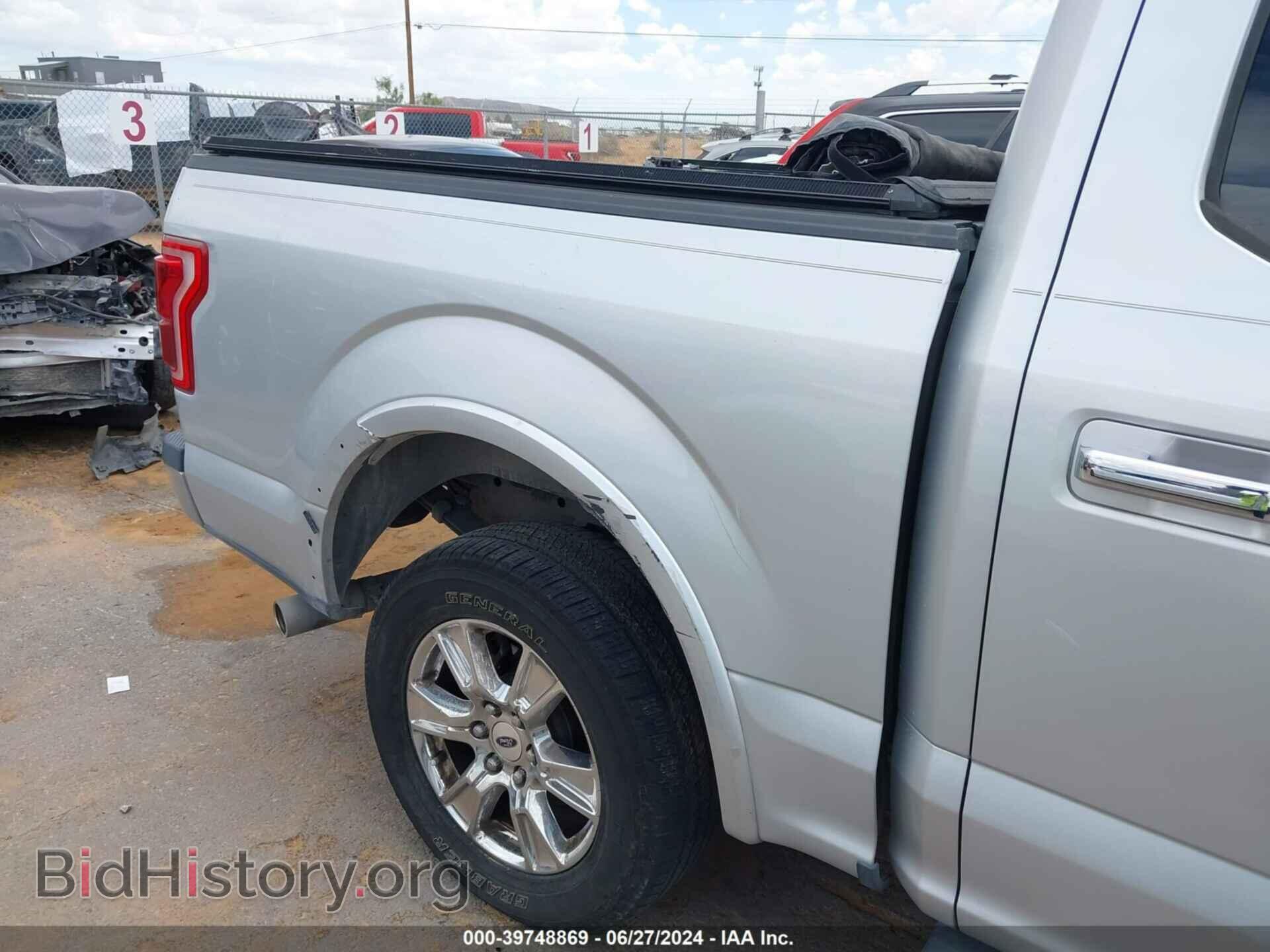 2015 FORD F150 - VIN: 1FTEW1CF5FKD04836 - Фото 6
