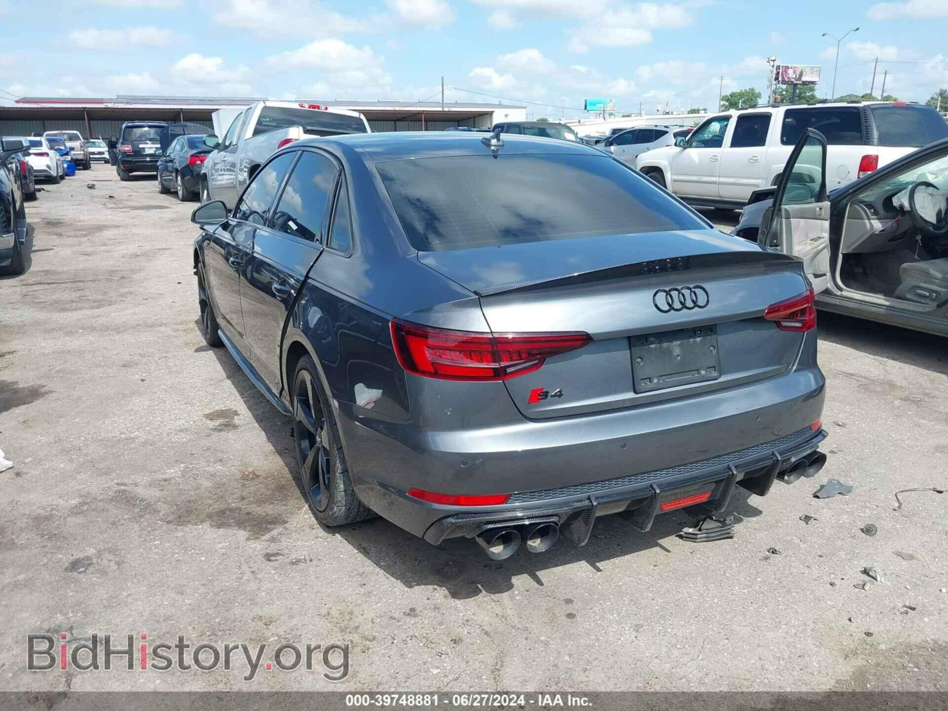 2018 AUDI S4 - VIN: WAUC4BF41JA085544 - Фото 3