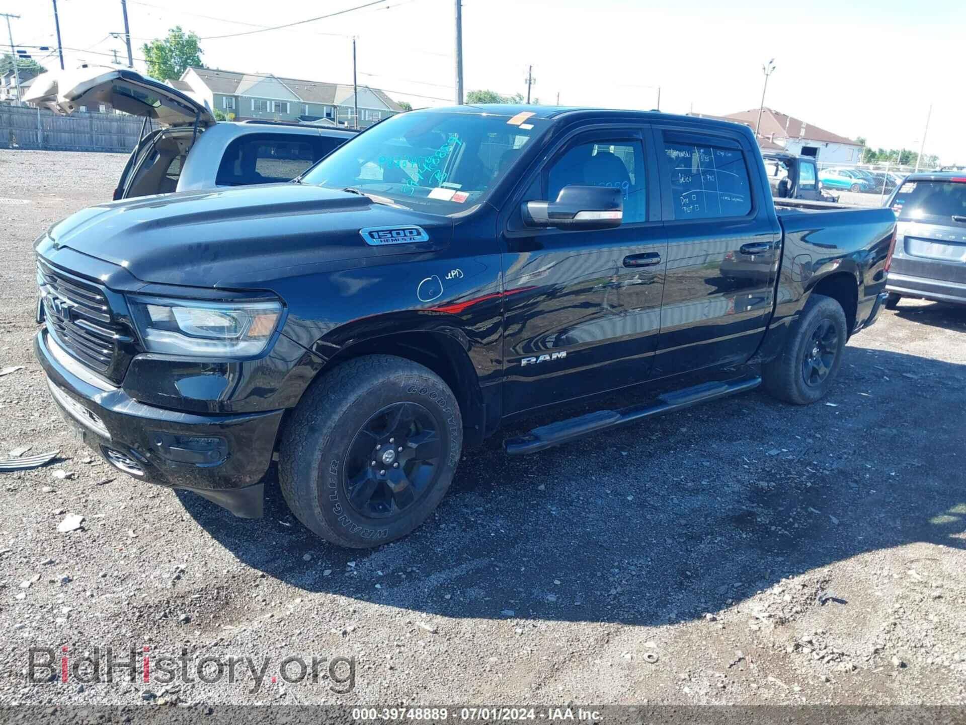 2019 RAM 1500 - VIN: 1C6SRFFT9KN675720 - Фото 2