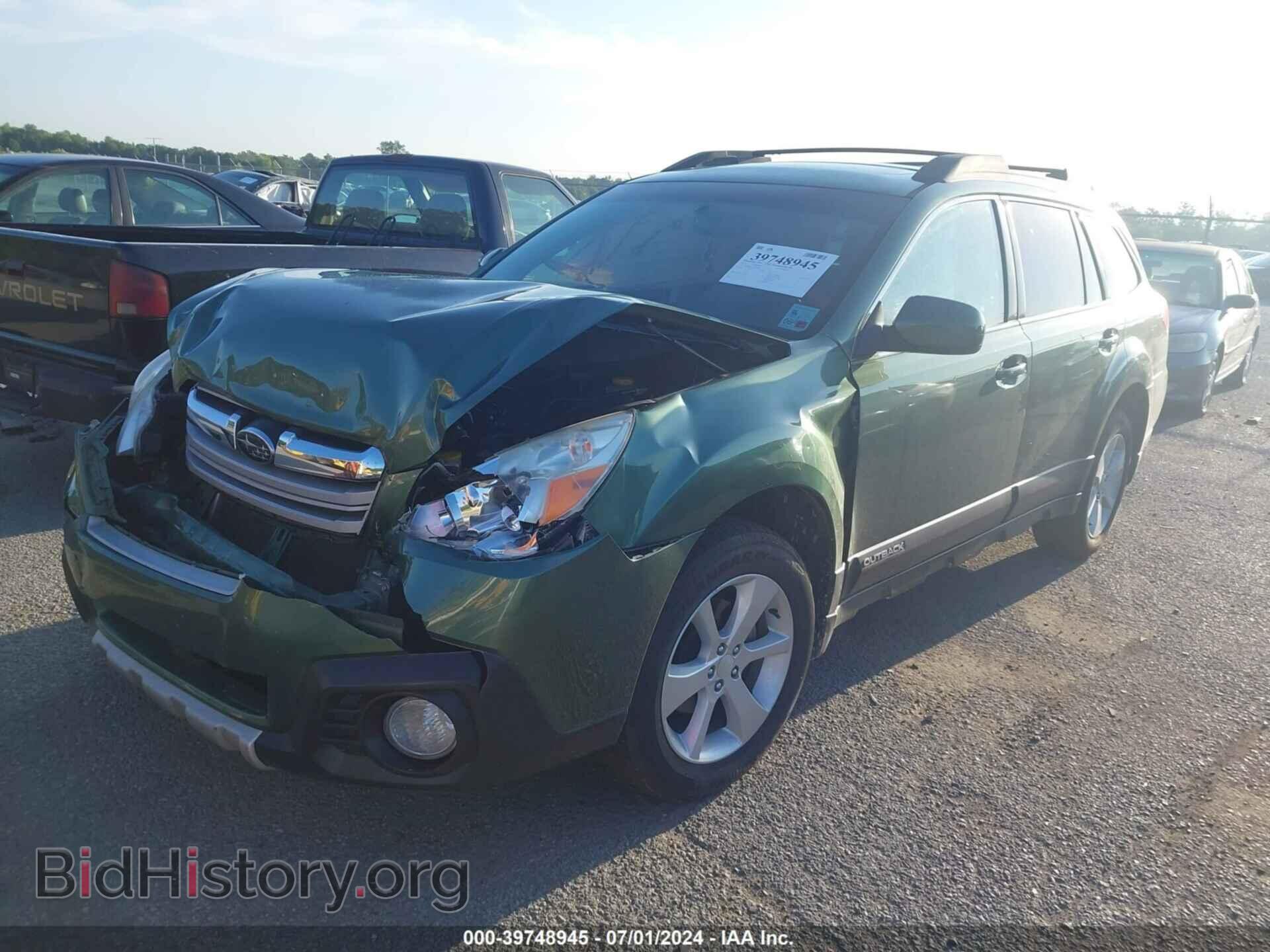 2014 SUBARU OUTBACK - VIN: 4S4BRBDC2E3205397 - Фото 2