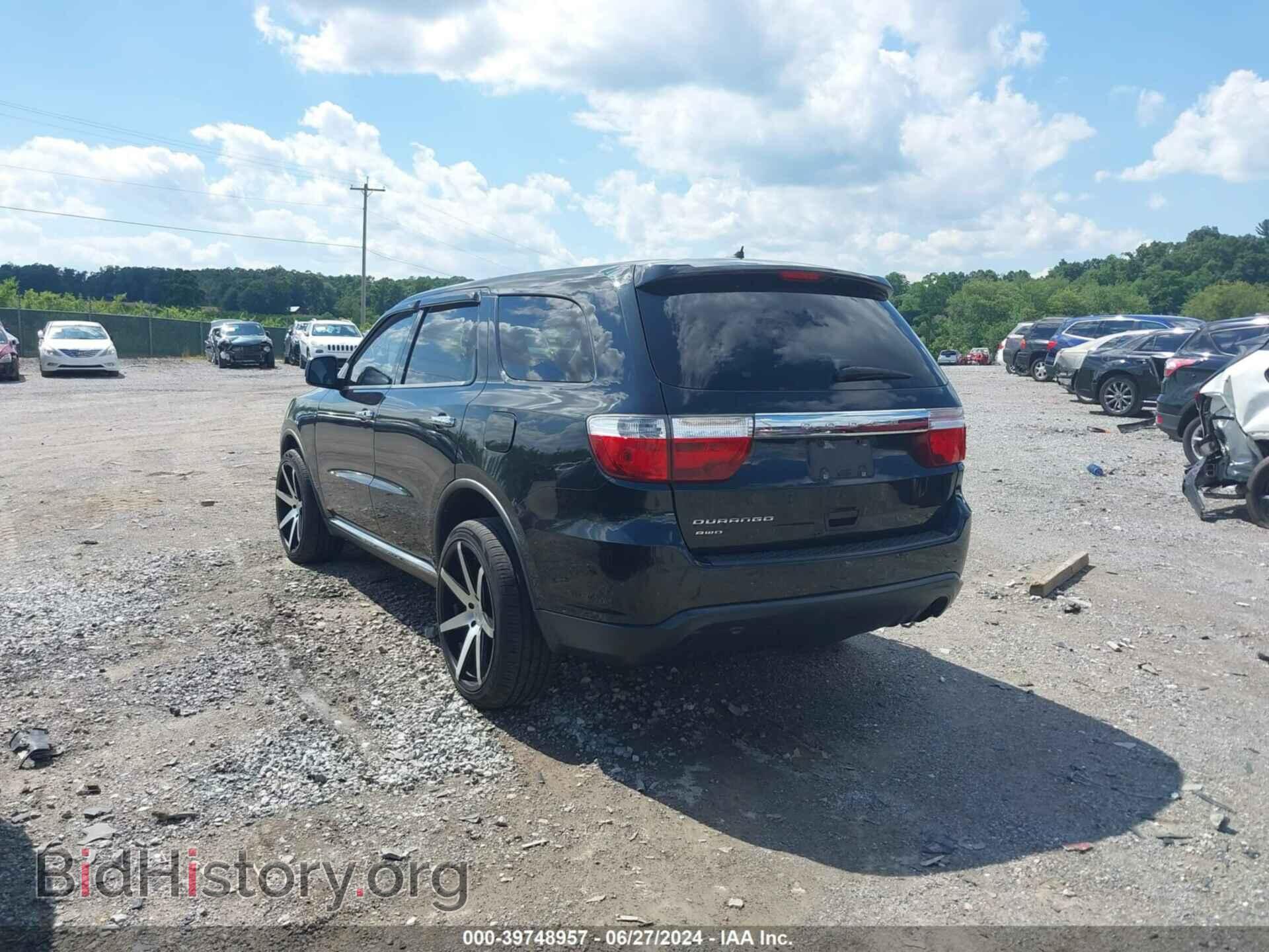 2012 DODGE DURANGO - VIN: 1C4RDJAG6CC110843 - Photo 3