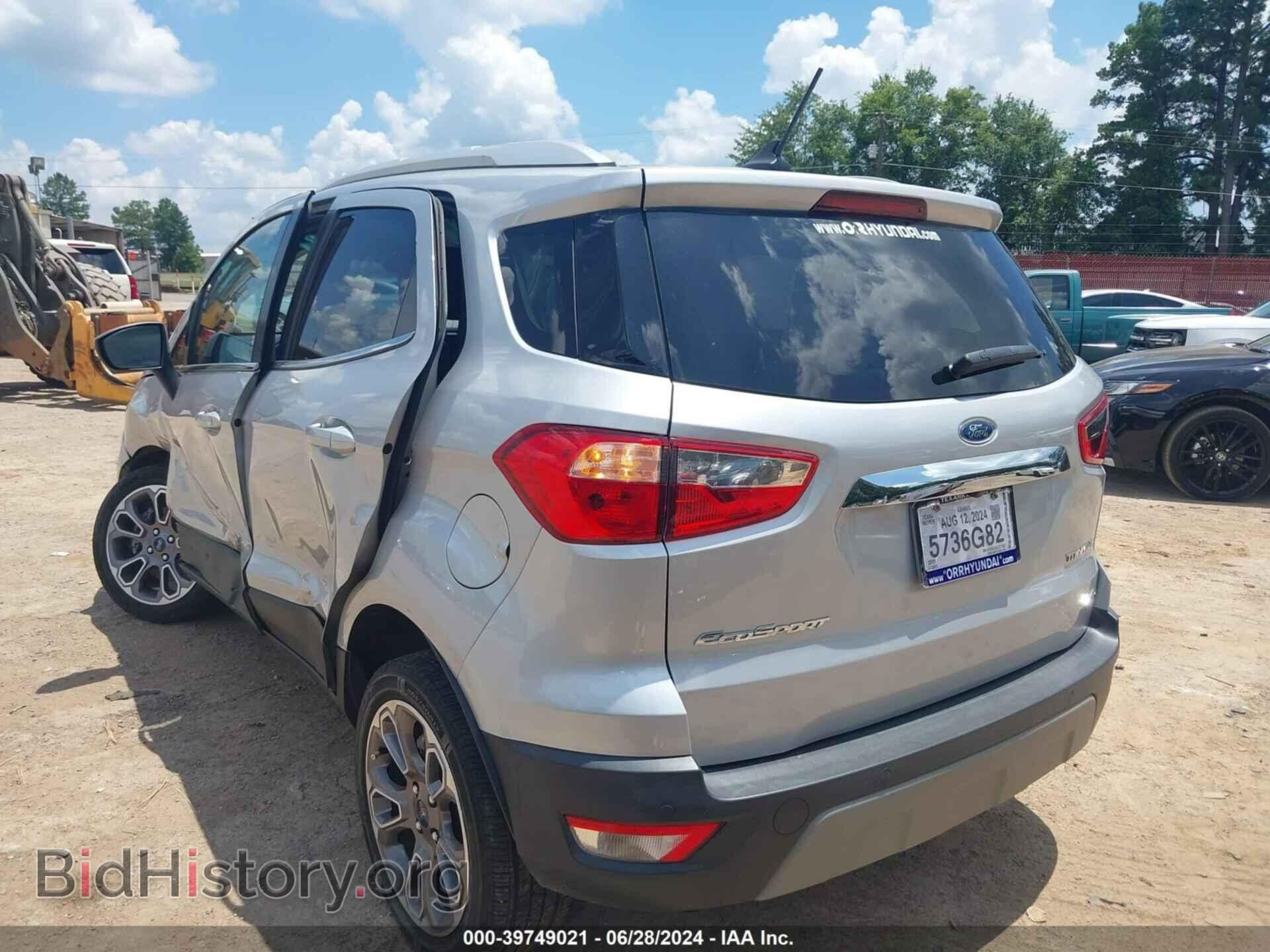 2019 FORD ECOSPORT - VIN: MAJ6S3KL3KC277262 - Photo 3