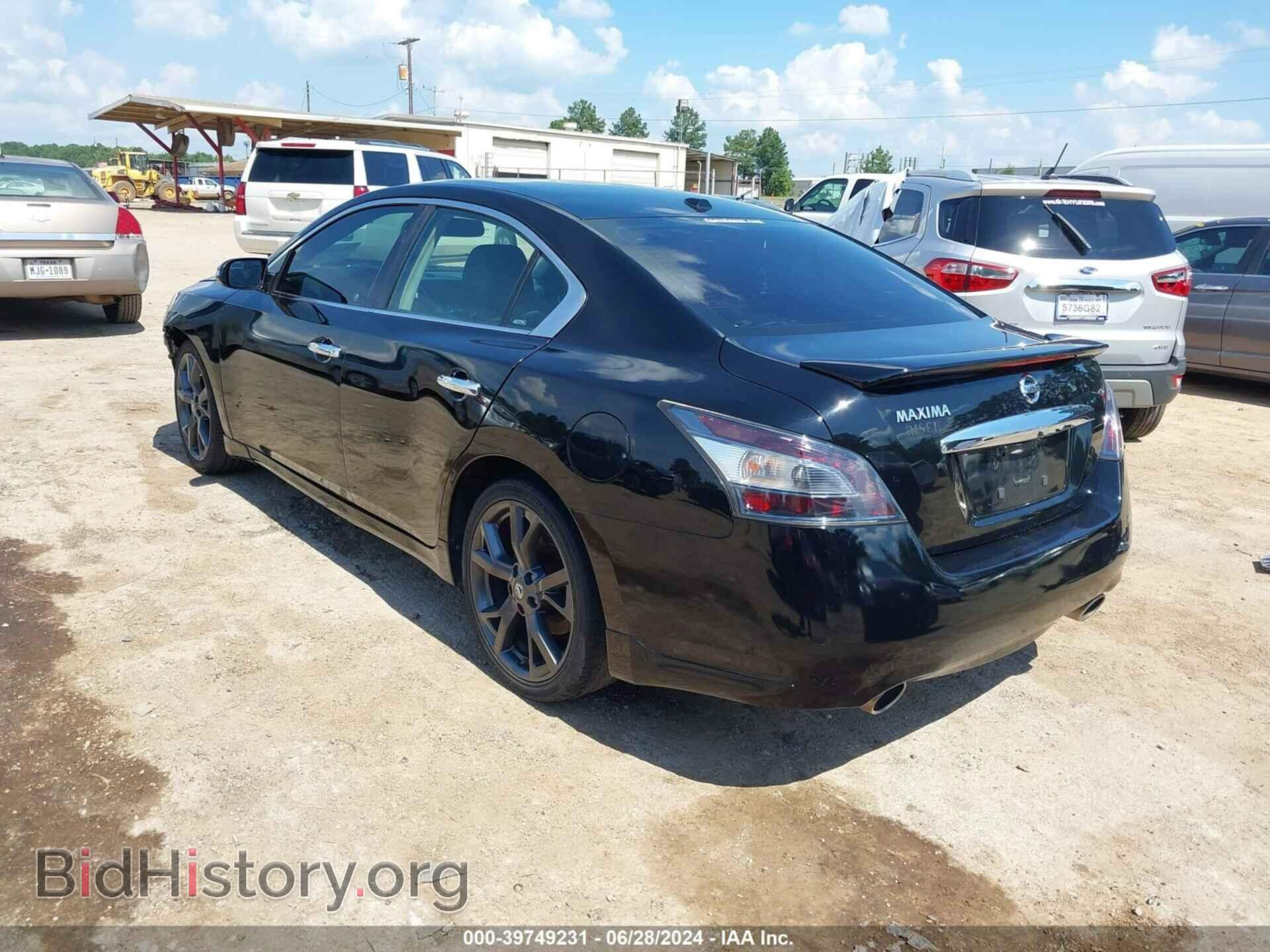 2014 NISSAN MAXIMA - VIN: 1N4AA5AP4EC439286 - Фото 3