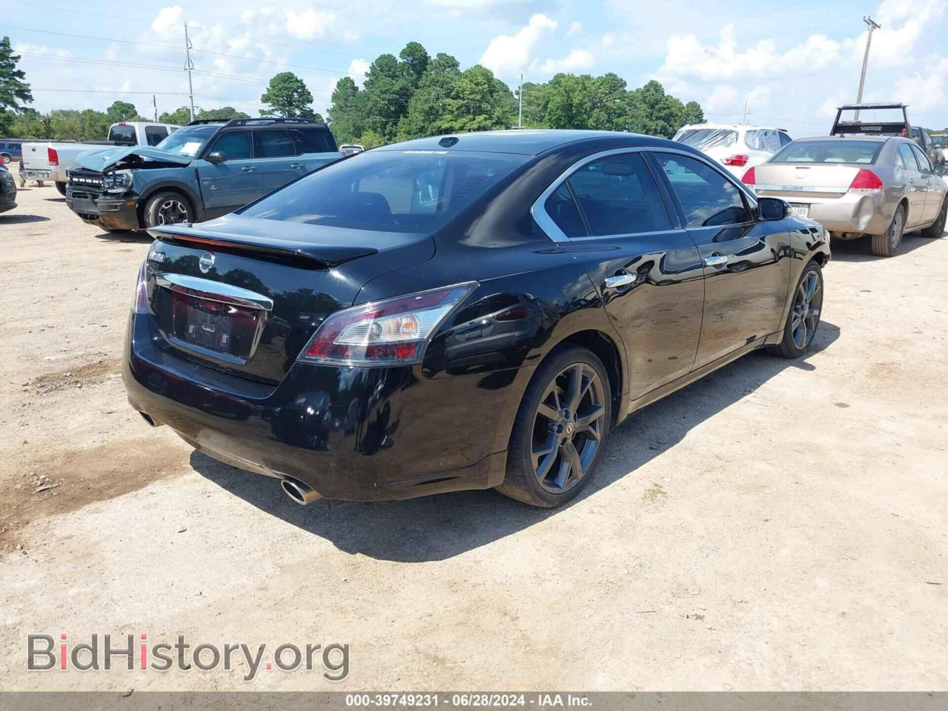 2014 NISSAN MAXIMA - VIN: 1N4AA5AP4EC439286 - Фото 4