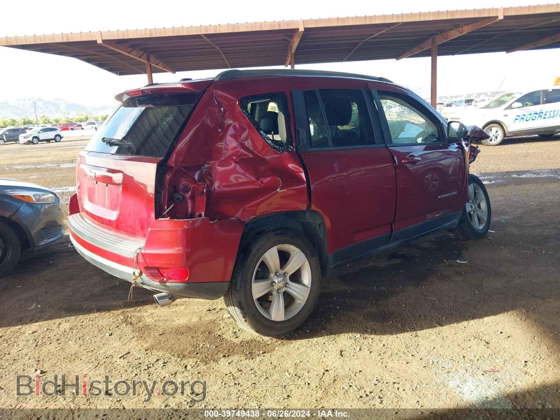 2012 JEEP COMPASS - VIN: 1C4NJDBB4CD624194 - Фото 4