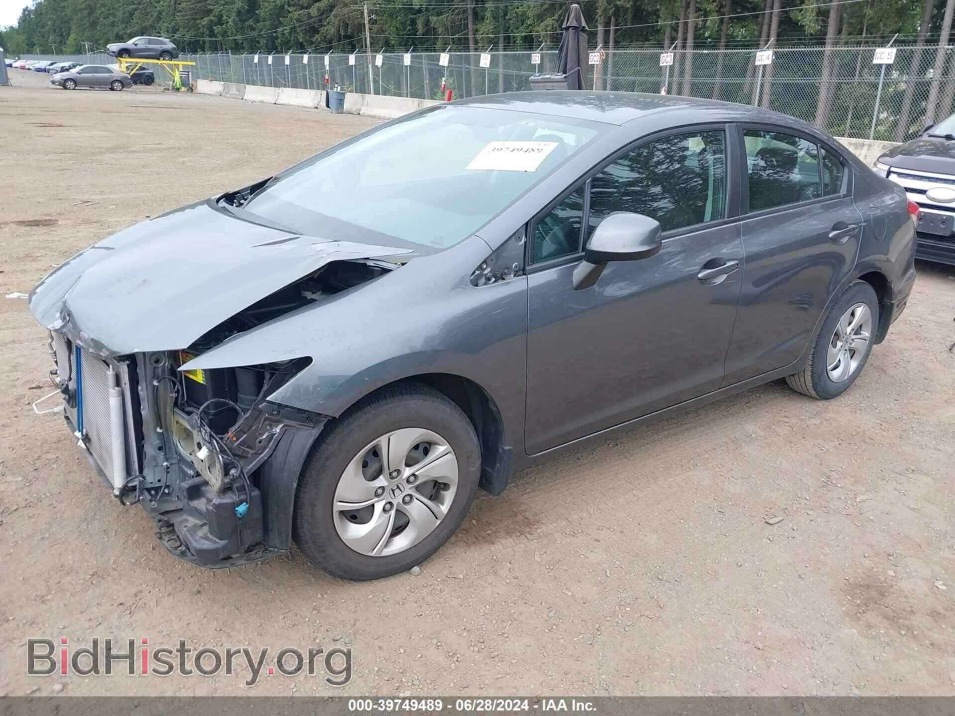 2013 HONDA CIVIC - VIN: 19XFB2F55DE269014 - Фото 2