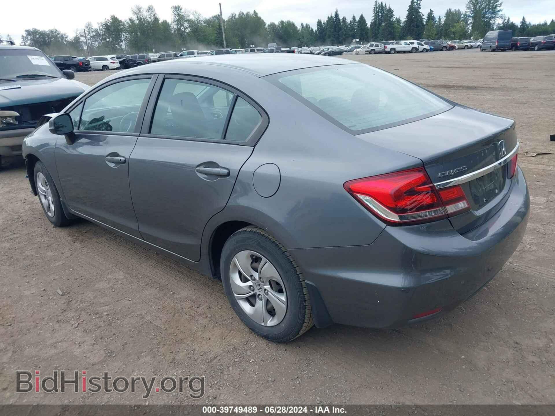 2013 HONDA CIVIC - VIN: 19XFB2F55DE269014 - Фото 3