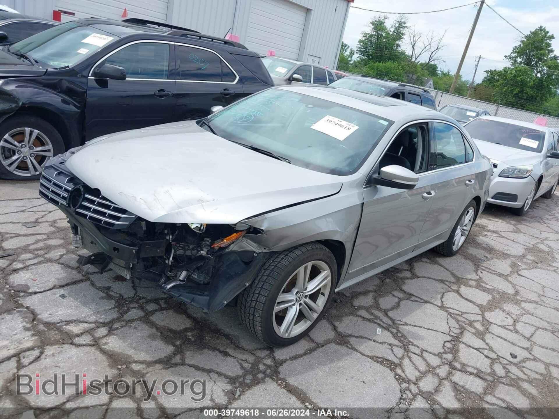2014 VOLKSWAGEN PASSAT - VIN: 1VWCS7A35EC006940 - Фото 2