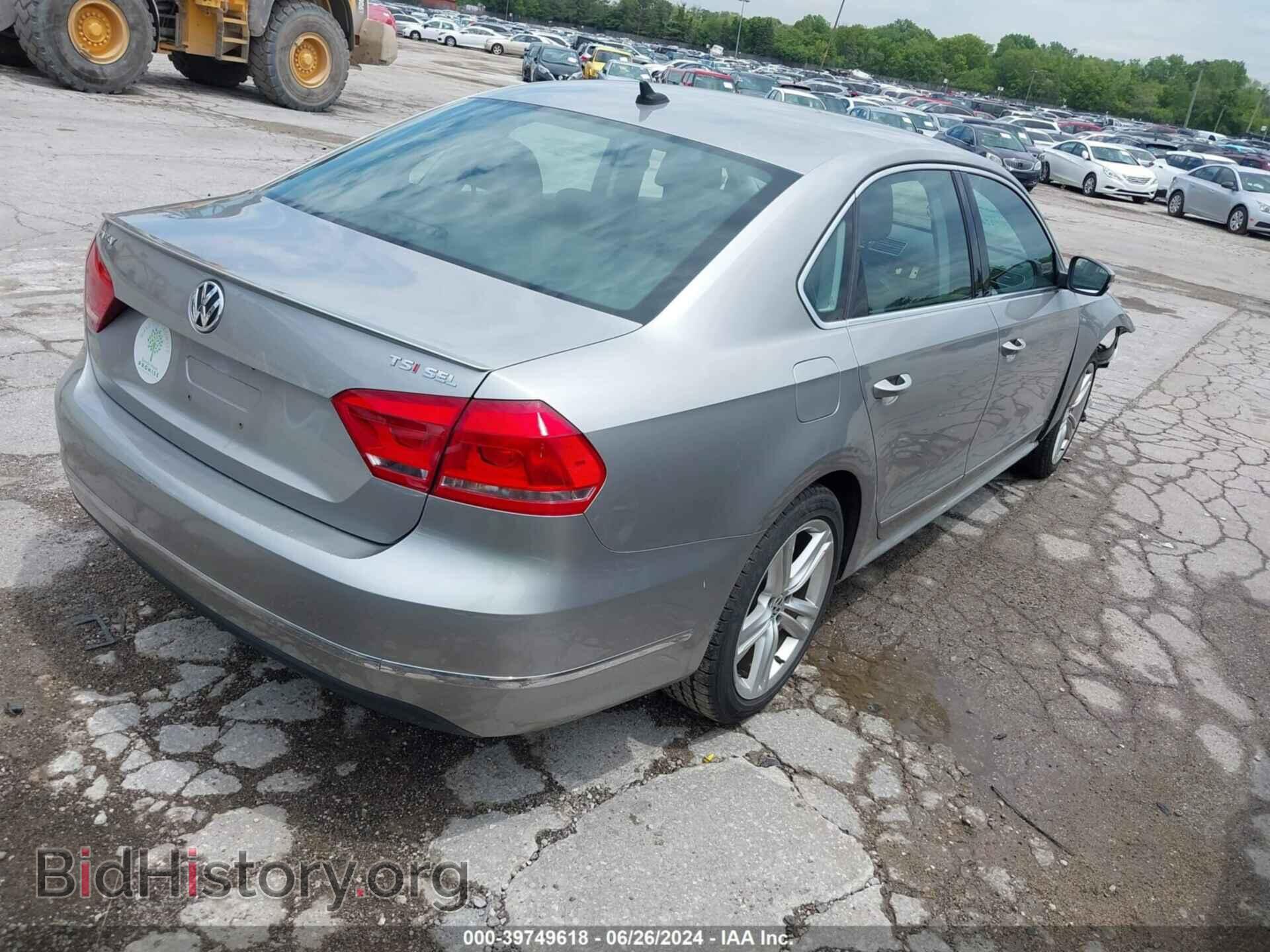 2014 VOLKSWAGEN PASSAT - VIN: 1VWCS7A35EC006940 - Фото 4