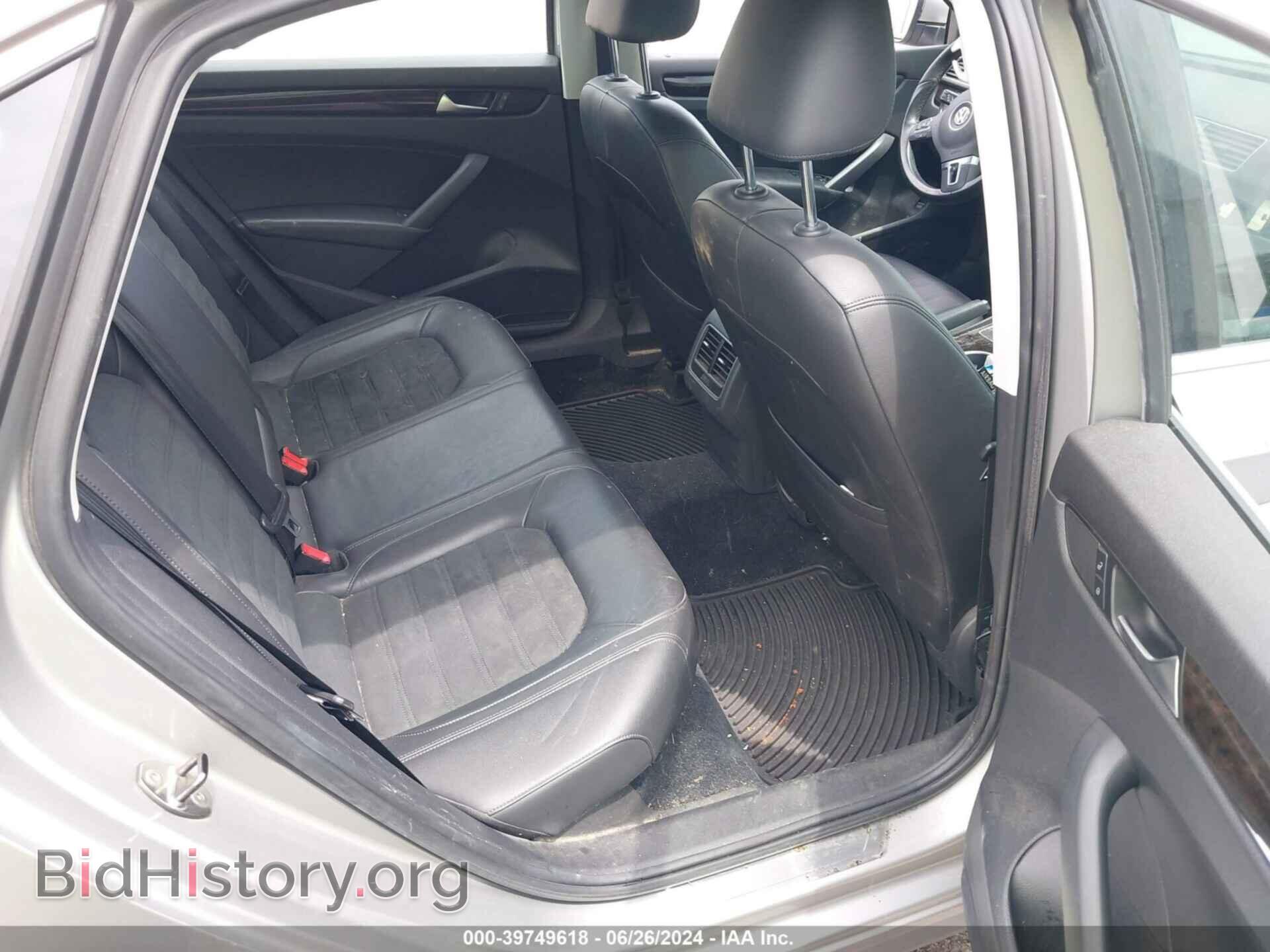 2014 VOLKSWAGEN PASSAT - VIN: 1VWCS7A35EC006940 - Фото 8