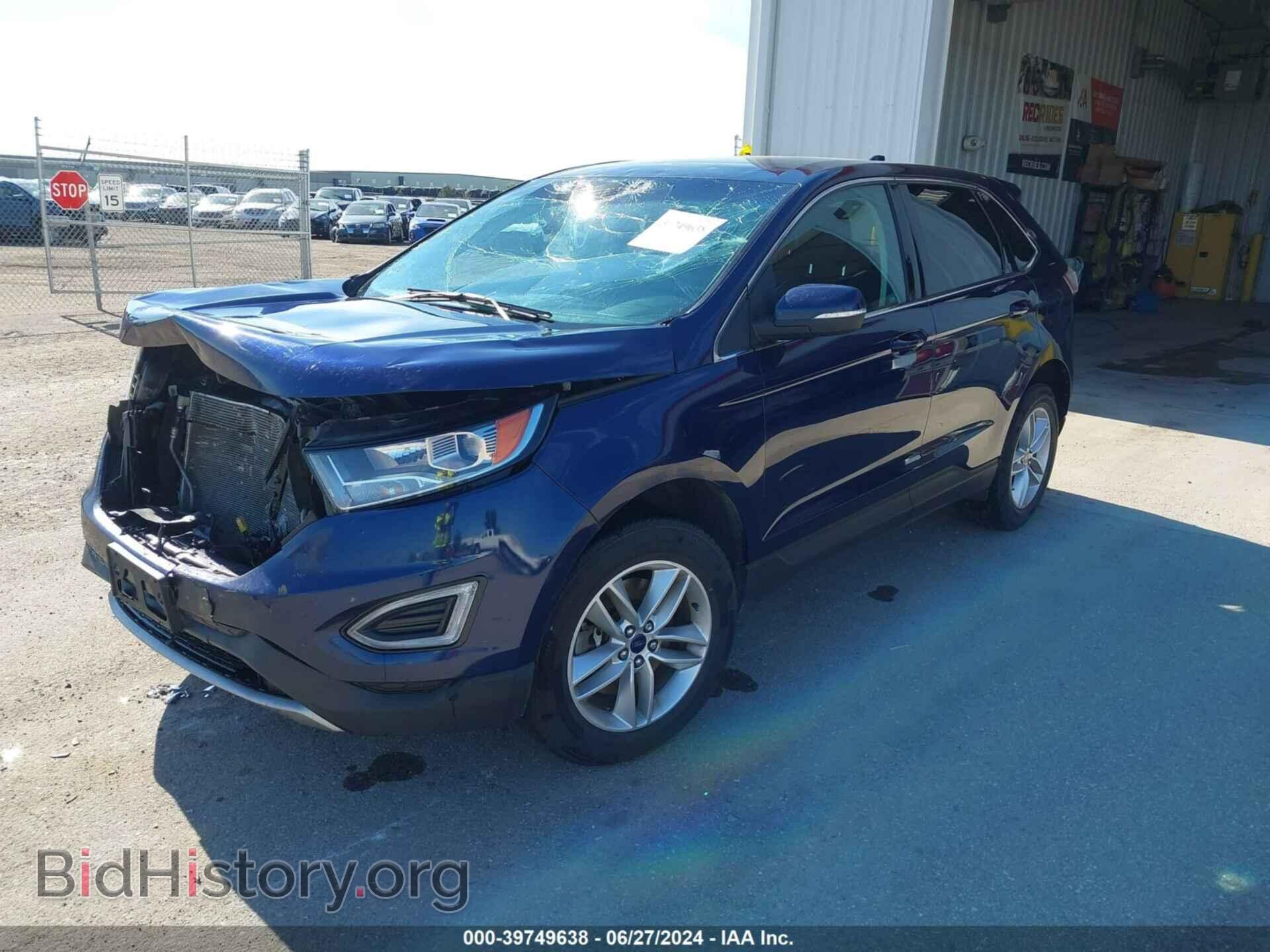 2016 FORD EDGE - VIN: 2FMPK4J98GBB50598 - Фото 2