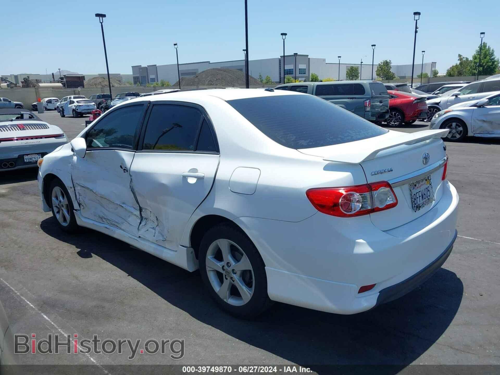 2011 TOYOTA COROLLA - VIN: 2T1BU4EEXBC738292 - Фото 3