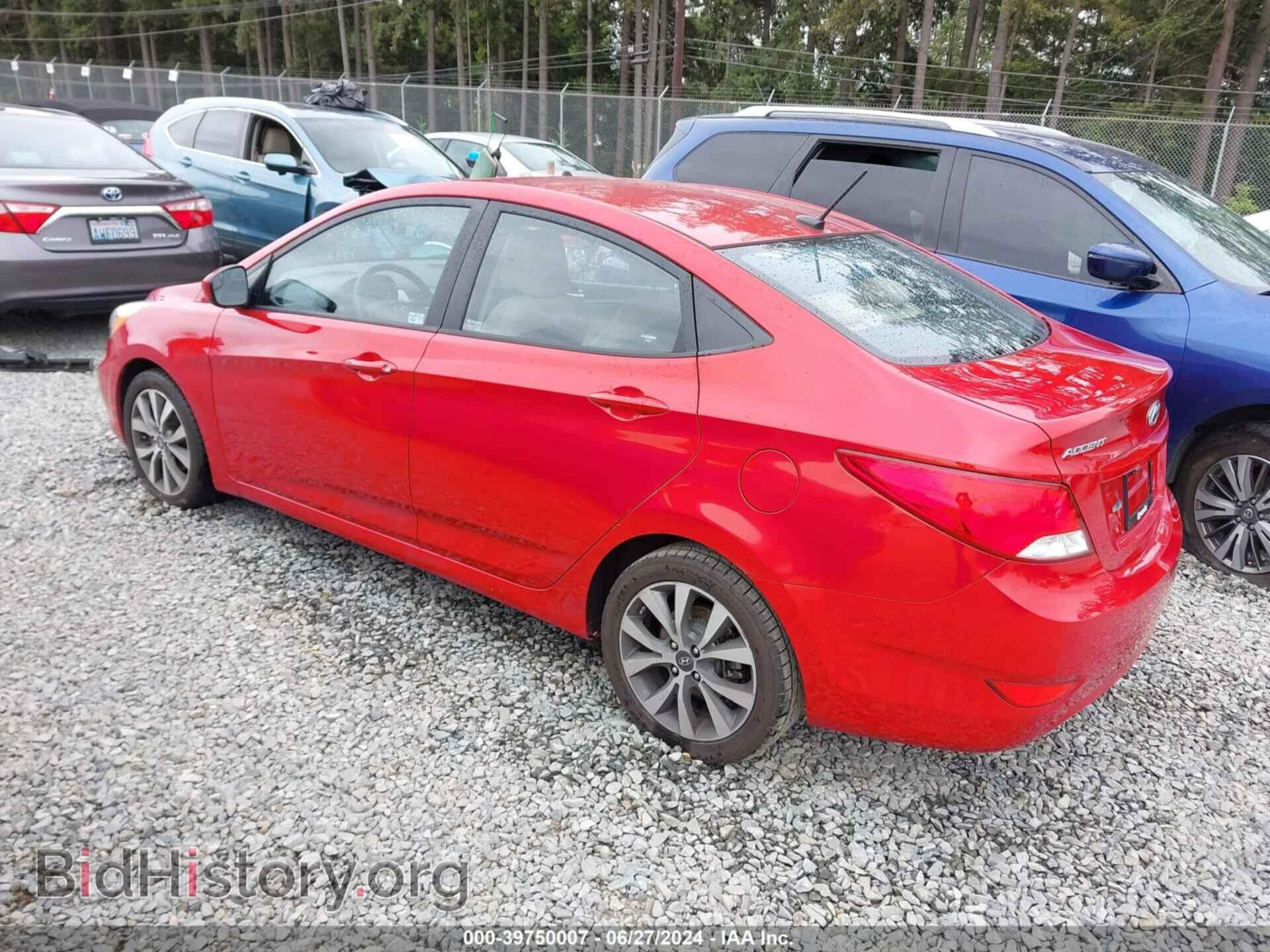 2015 HYUNDAI ACCENT - VIN: KMHCU4AE1FU824265 - Фото 3