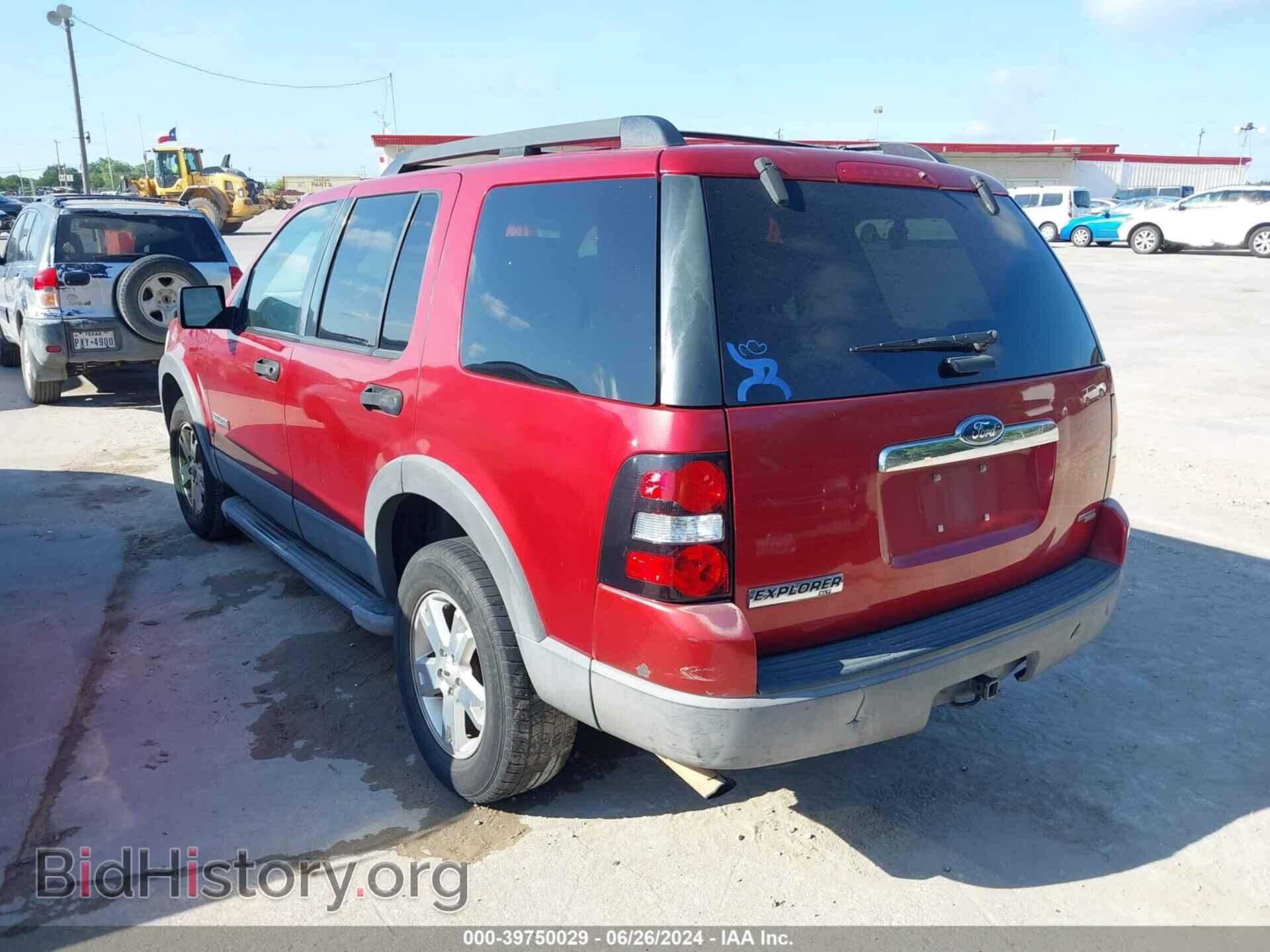 2006 FORD EXPLORER - VIN: 1FMEU63E06UB71509 - Фото 3