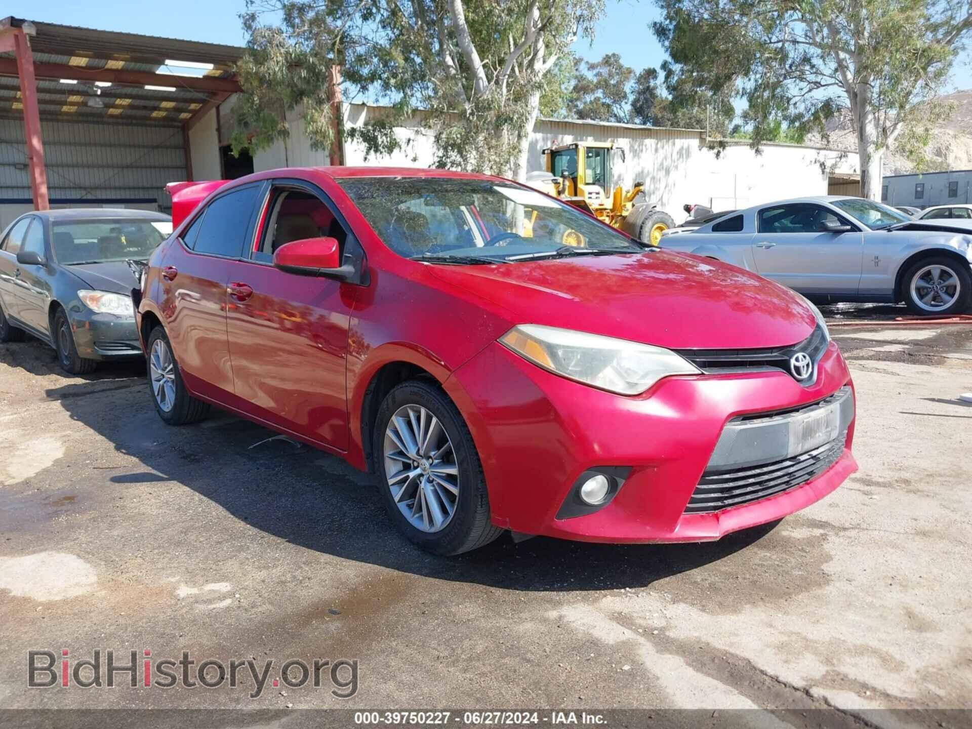 Фотография 5YFBURHE7EP033155 - TOYOTA COROLLA 2014