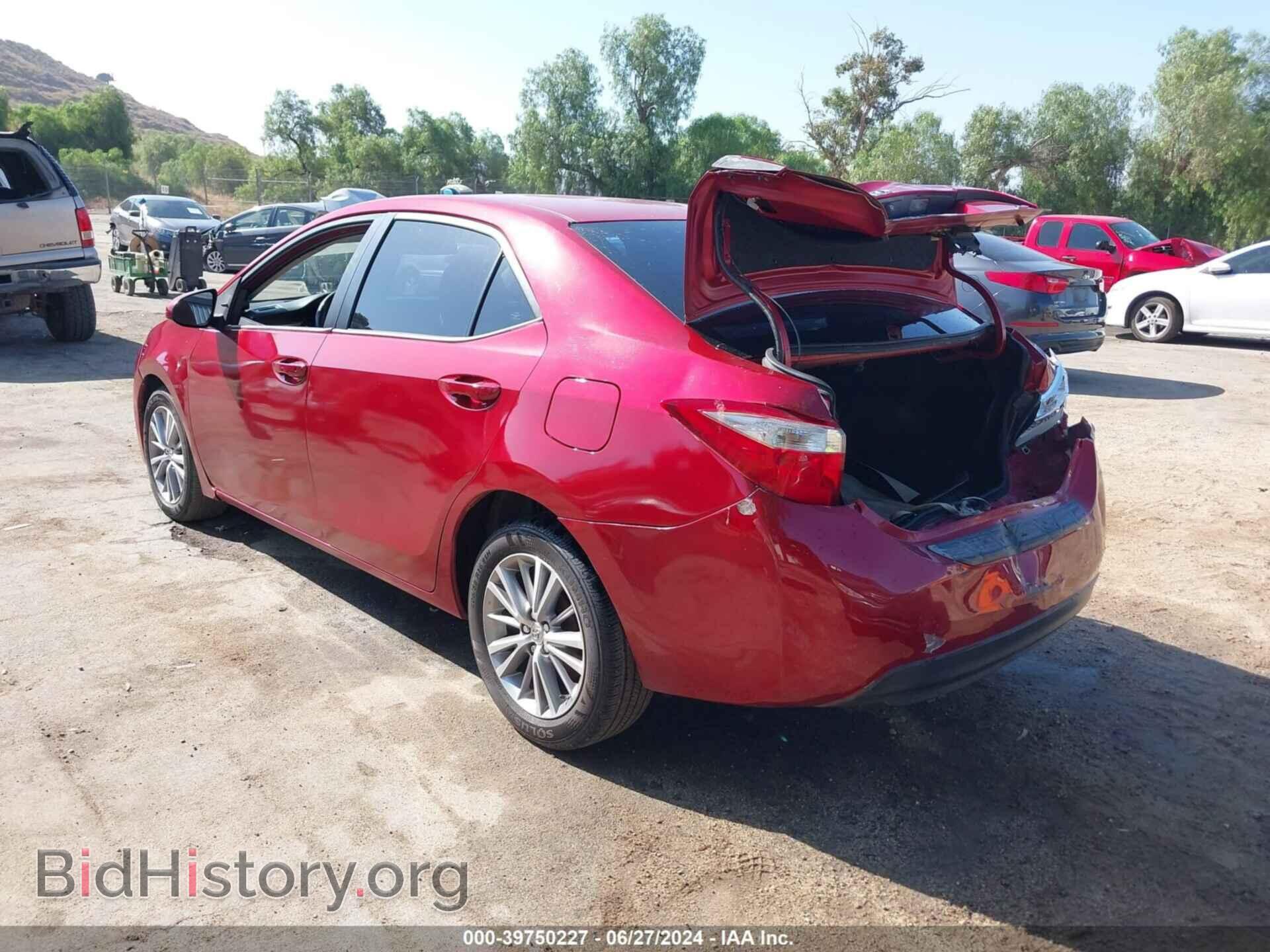 2014 TOYOTA COROLLA - VIN: 5YFBURHE7EP033155 - Photo 3