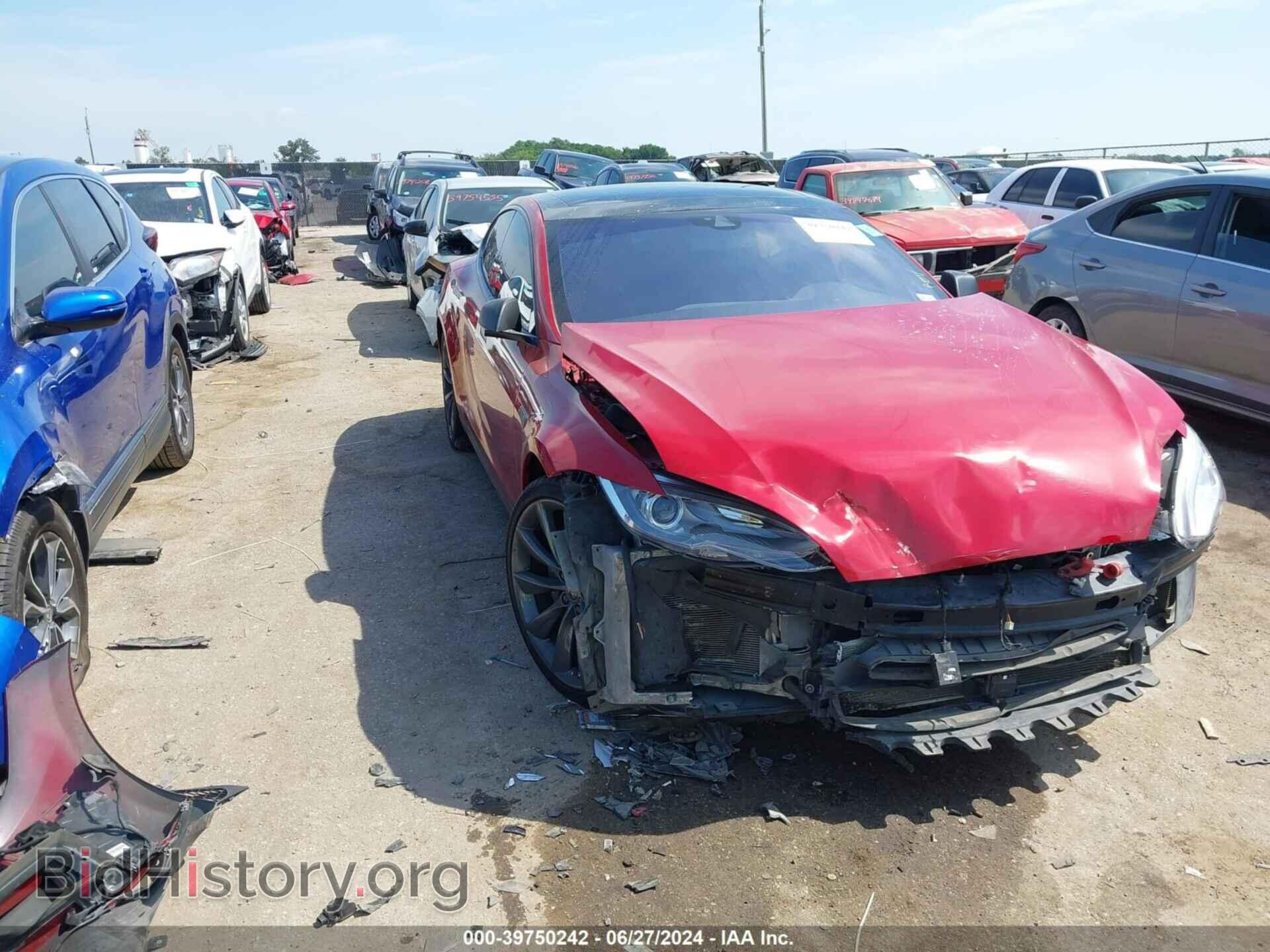 Photo 5YJSA1E10FF103085 - TESLA MODEL S 2015