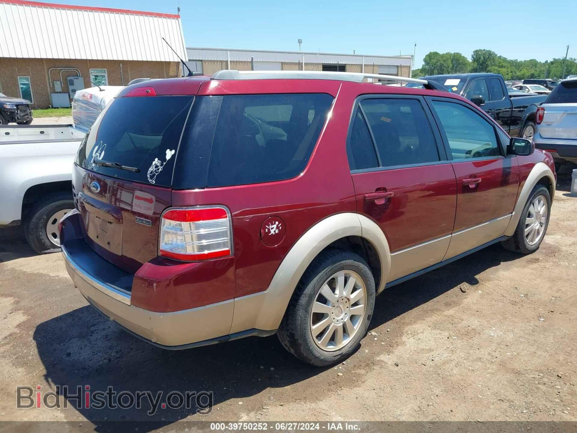 2008 FORD TAURUS X - VIN: 1FMDK07W58GA25898 - Фото 4
