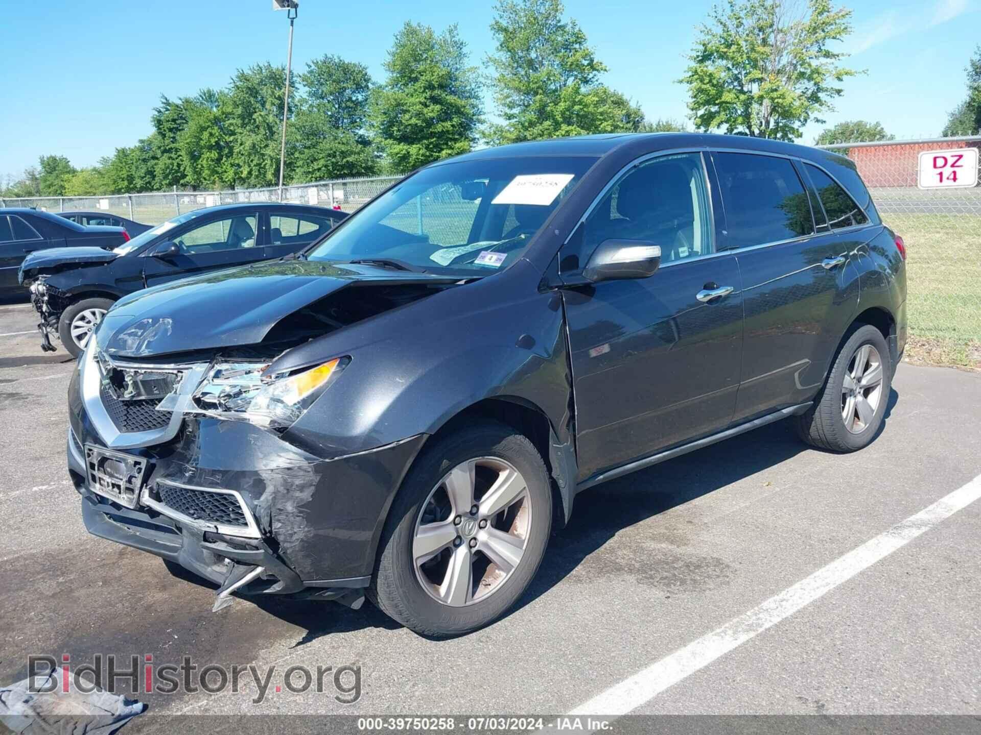 2013 ACURA MDX - VIN: 2HNYD2H42DH524305 - Фото 2