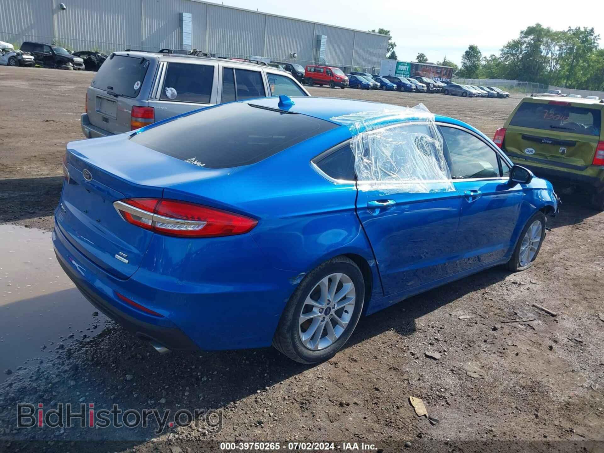 2020 FORD FUSION - VIN: 3FA6P0HD2LR251237 - Photo 4