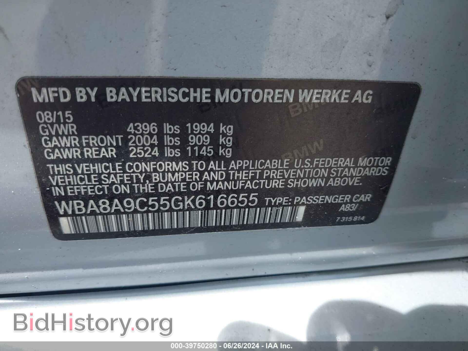 2016 BMW 320I - VIN: WBA8A9C55GK616655 - Photo 9