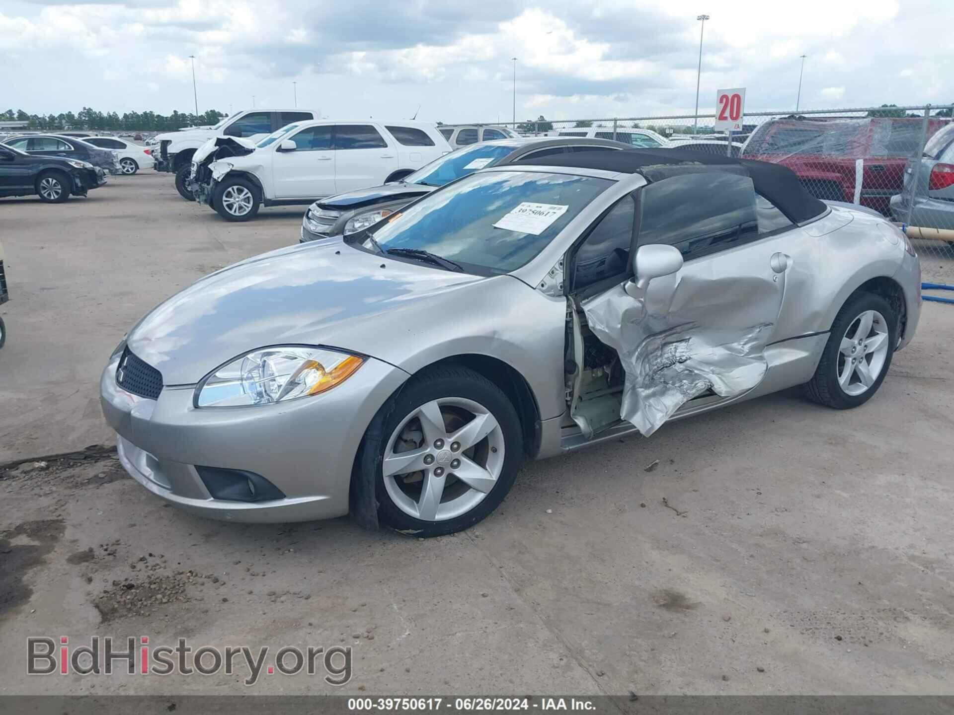 2009 MITSUBISHI ECLIPSE SPYDER - VIN: 4A3AL25F89E009336 - Фото 2