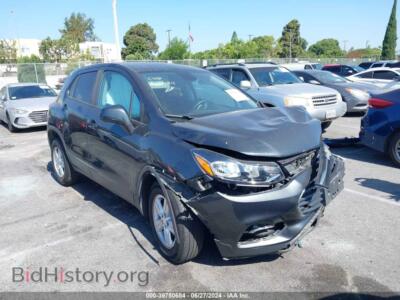 2020 Chevrolet TRAX FWD LS, gray — VIN 3GNCJKSB5LL231267, IAAI