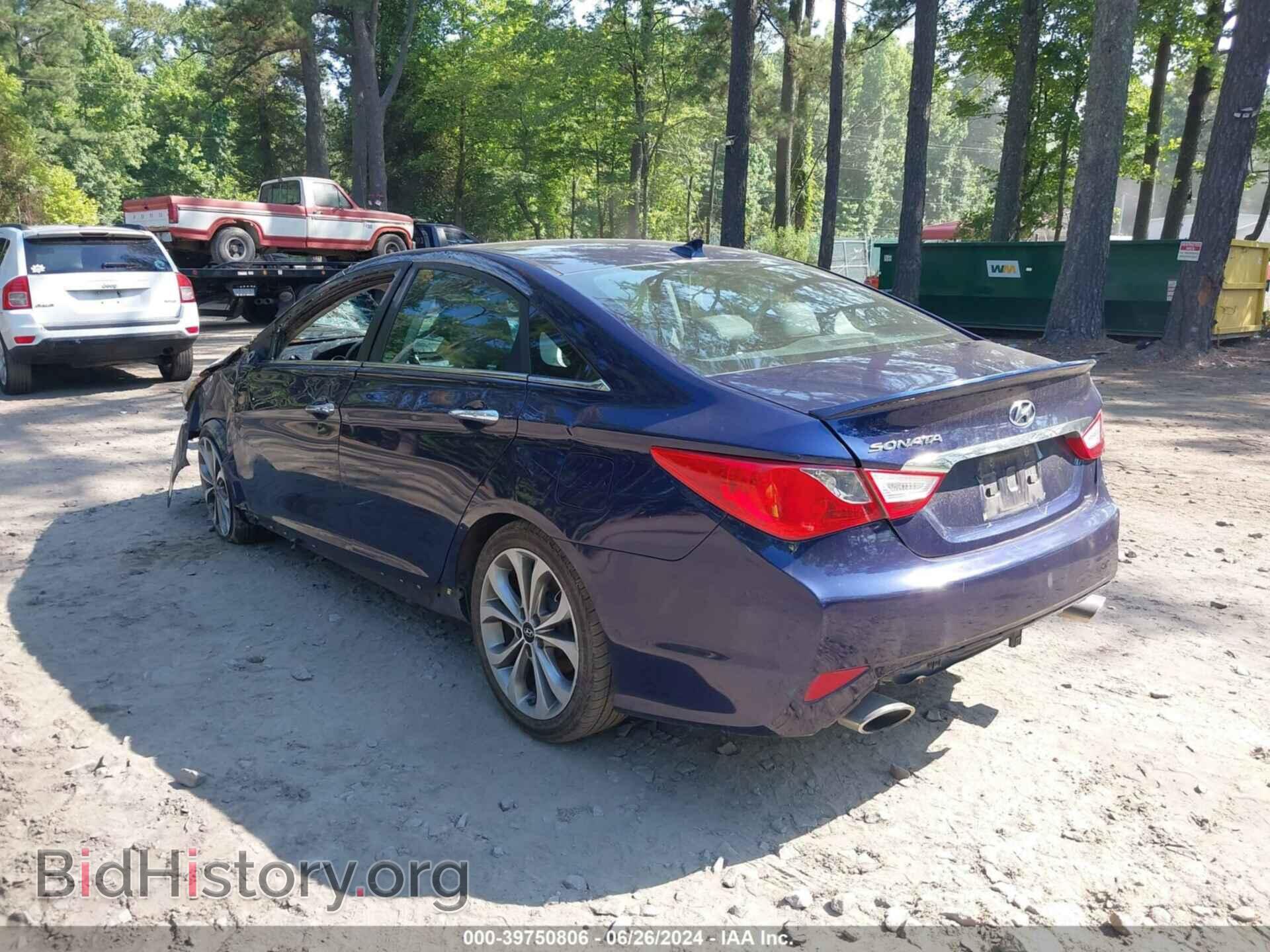 2014 HYUNDAI SONATA - VIN: 5NPEC4AC5EH856756 - Фото 3