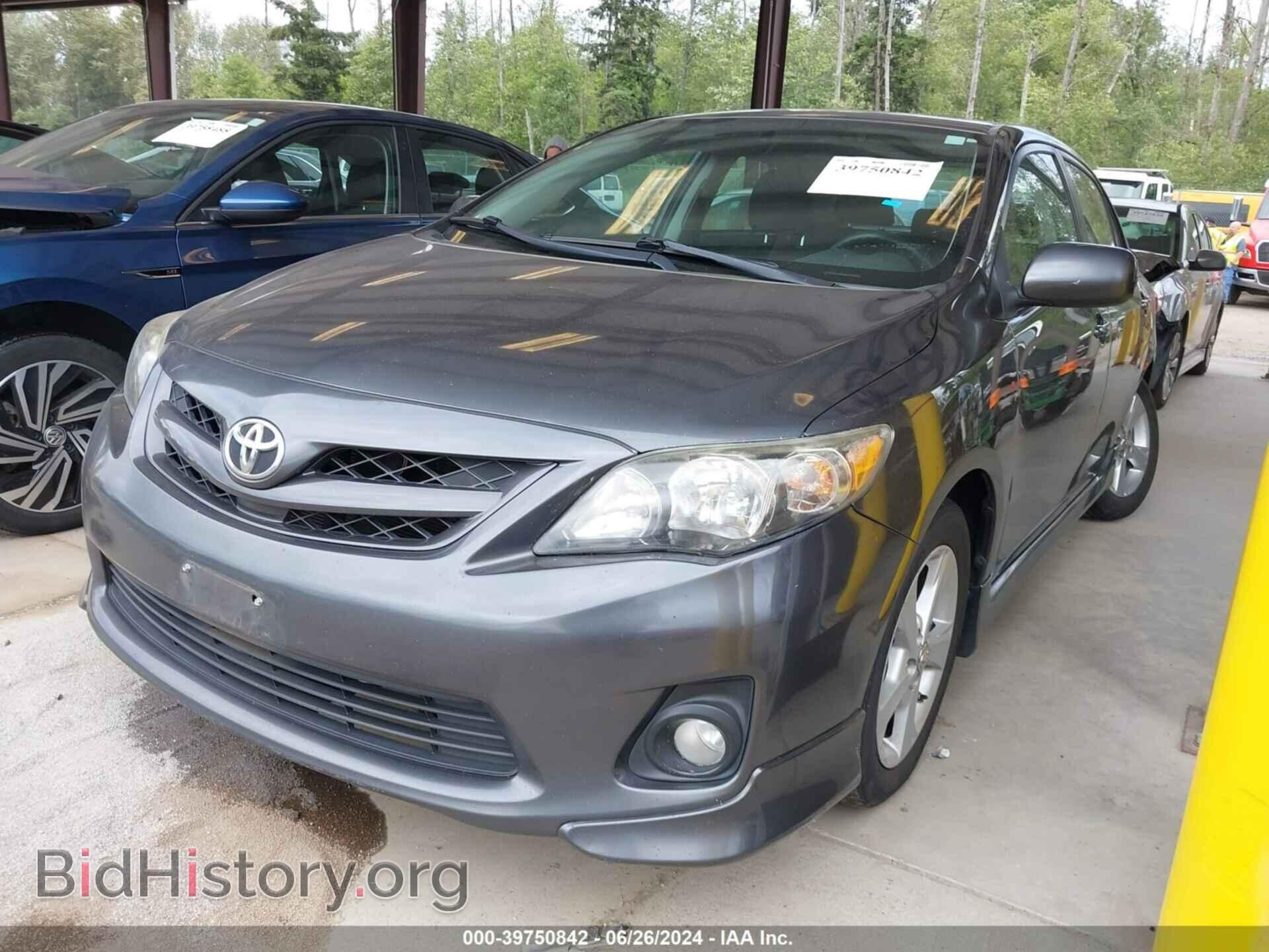 2011 TOYOTA COROLLA - VIN: 2T1BU4EE3BC723892 - Фото 2