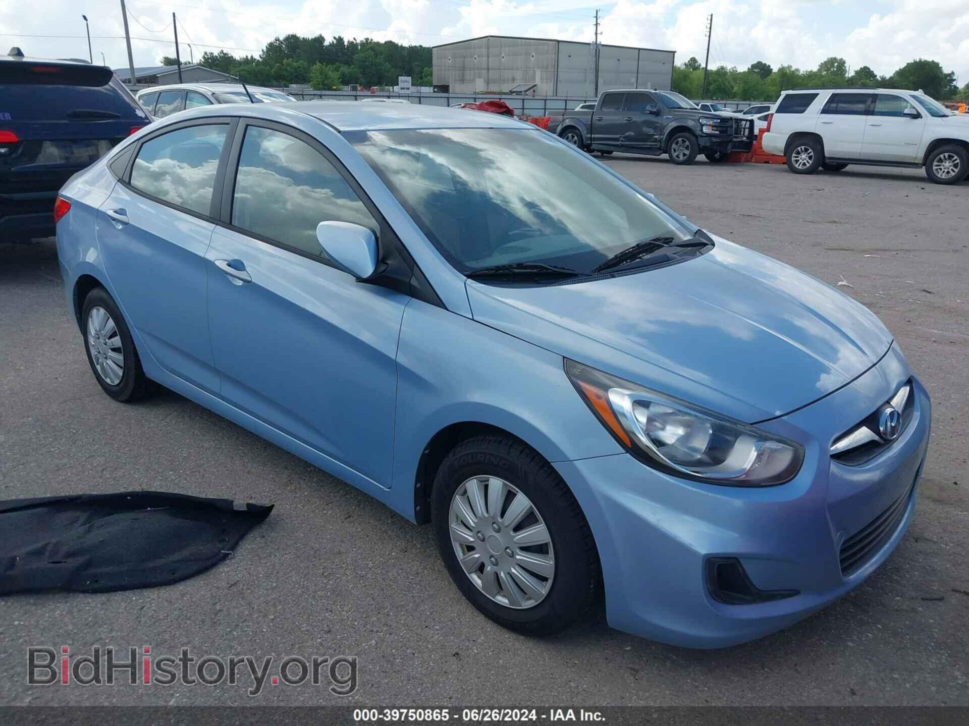 Photo KMHCT4AE7DU452754 - HYUNDAI ACCENT 2013