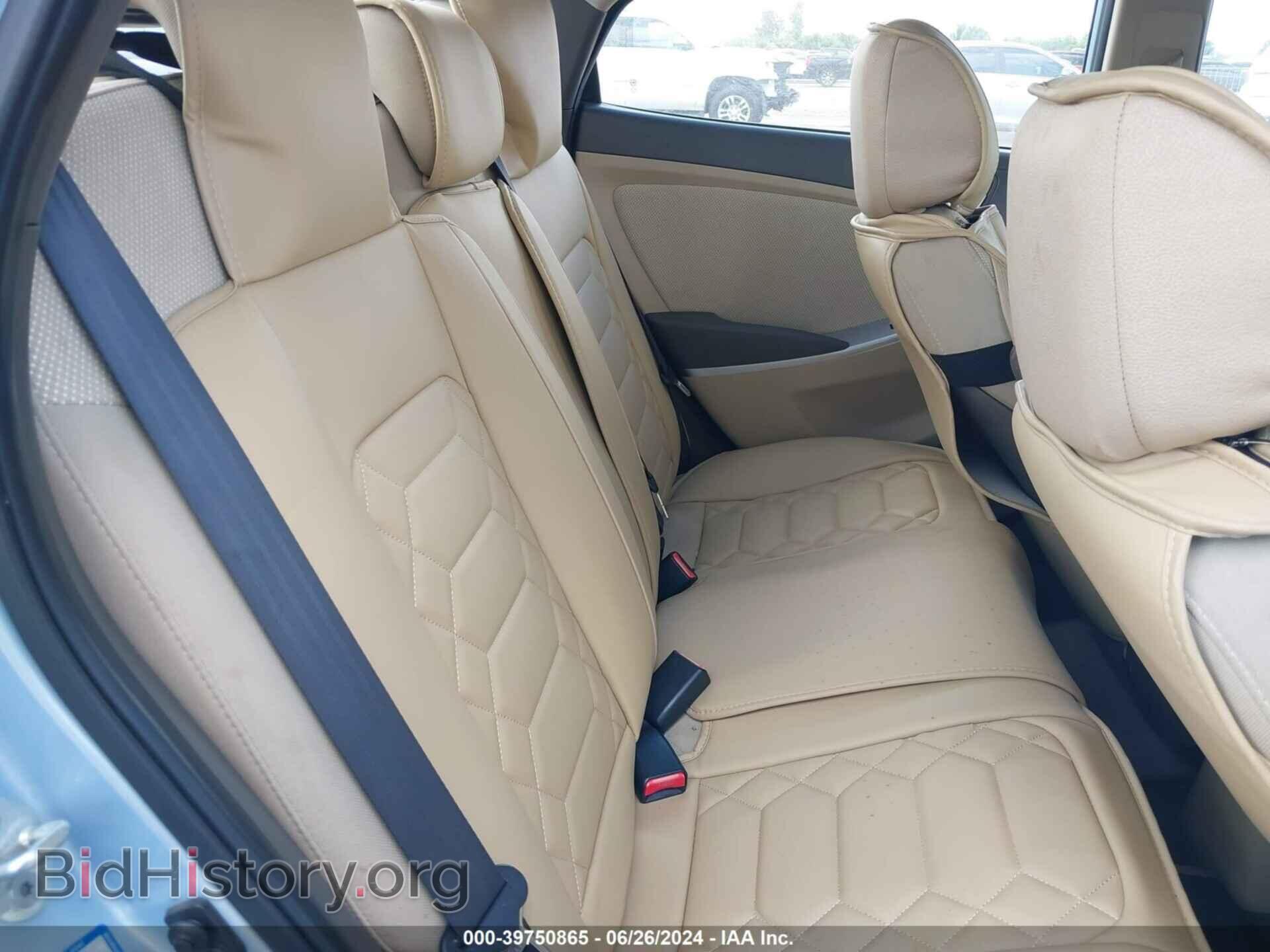 2013 HYUNDAI ACCENT - VIN: KMHCT4AE7DU452754 - Фото 8
